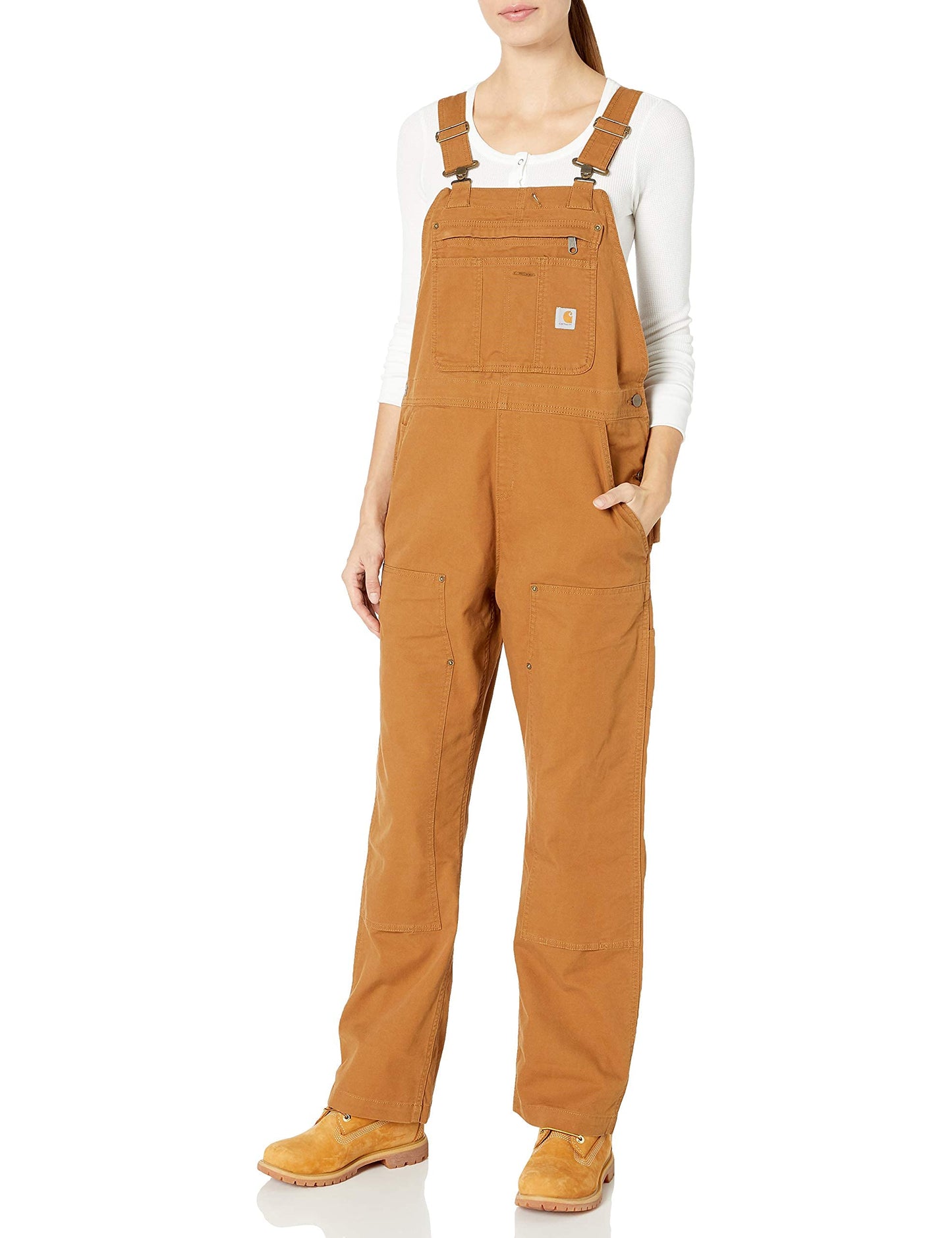 Carhartt Women's Crawford Double Front Bib Overalls