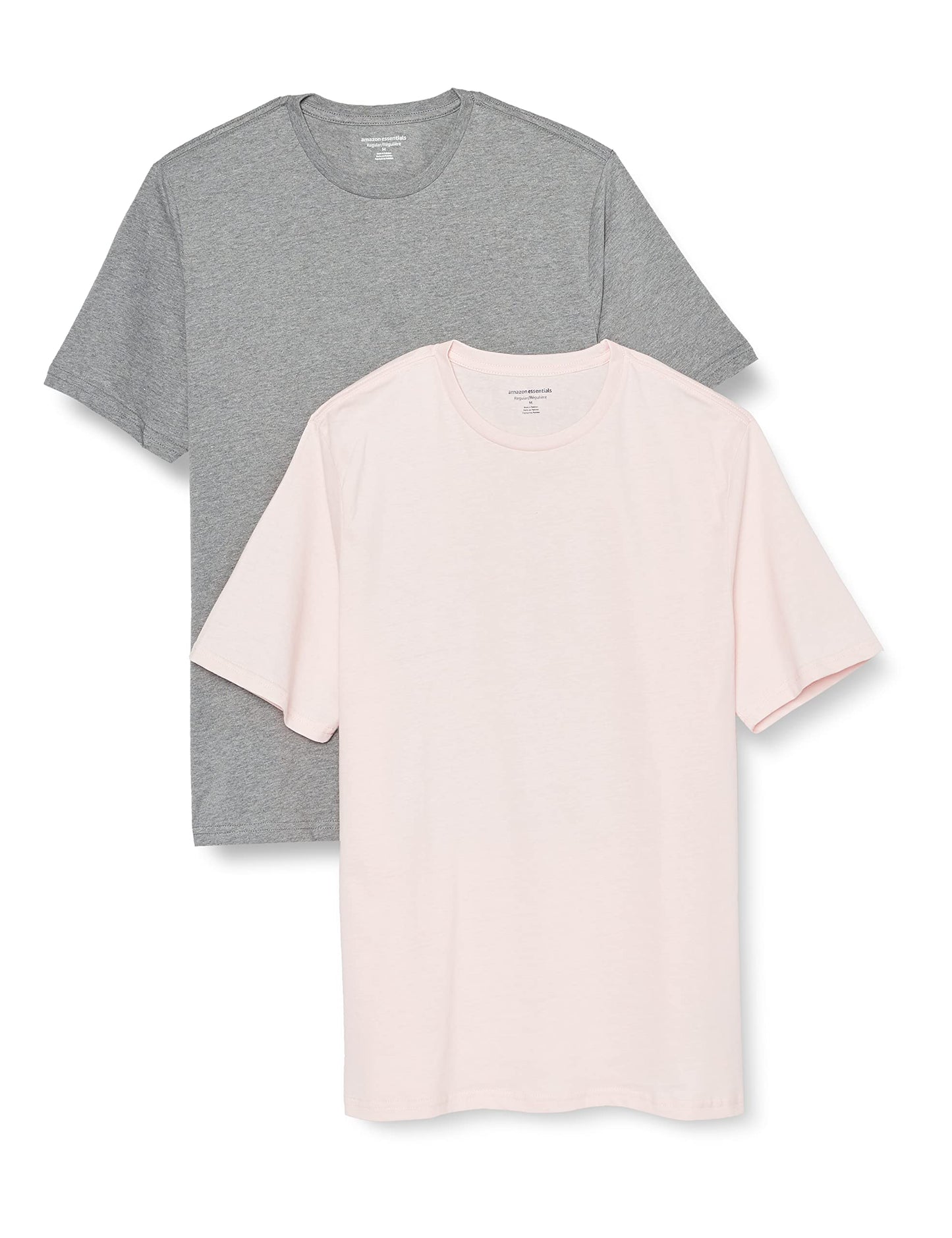Amazon Essentials Men's Cotton Regular-Fit Short-Sleeve Crewneck T-Shirt