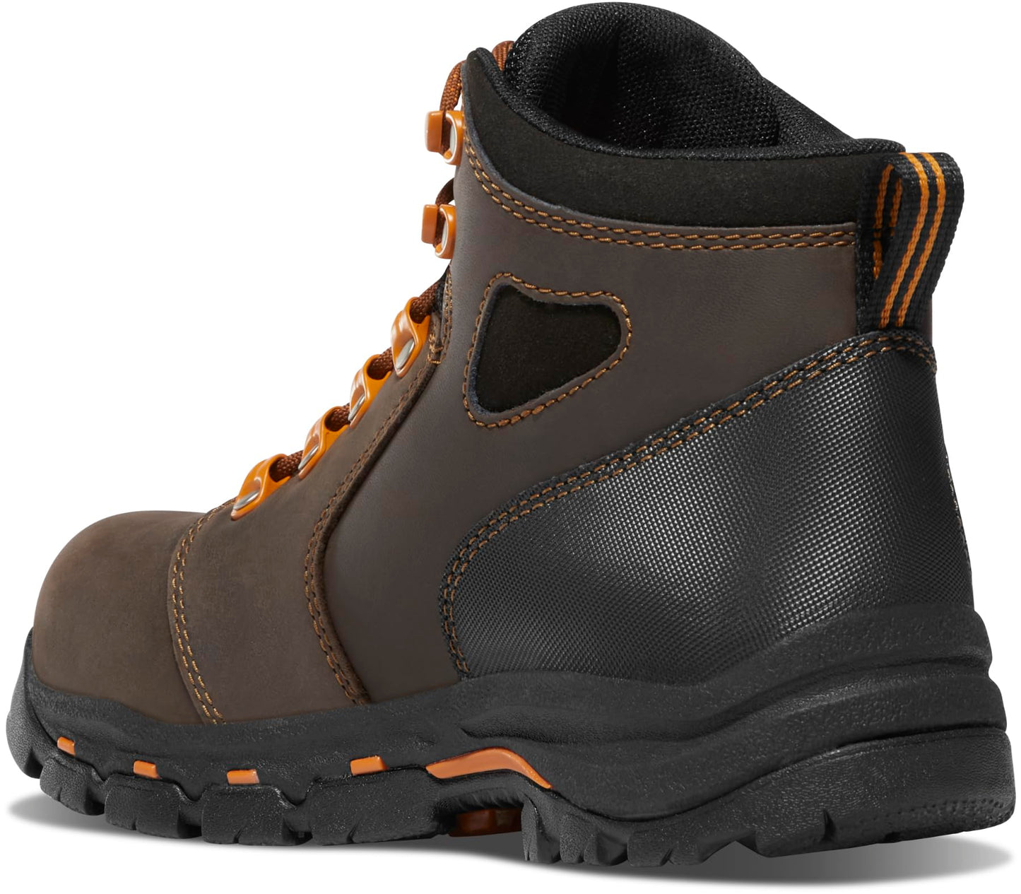 Danner Vicious NMT 4” Composite Toe Work Boots for Women - Waterproof and Breathable Leather Upper, Slip-Resistant Rubber Vibram Outsole, EH Resistant