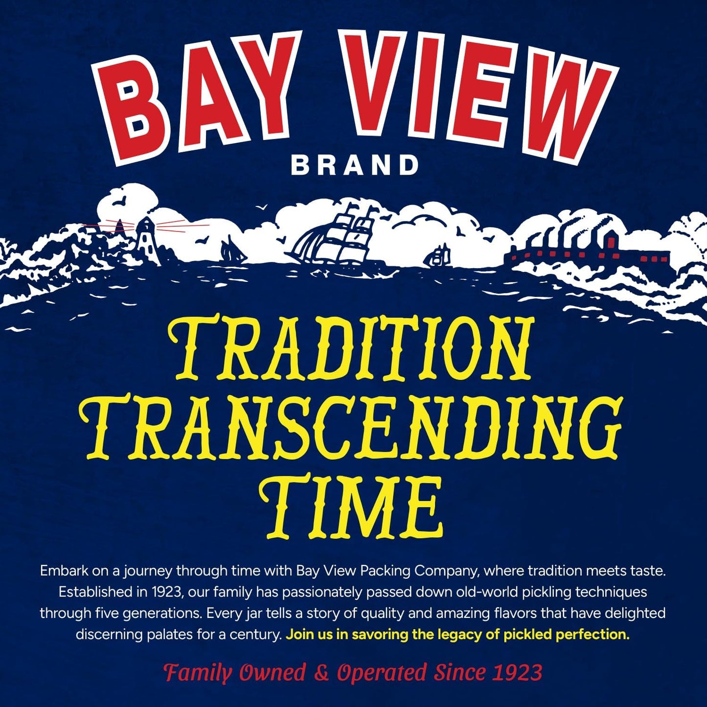 Bay View Smoked Pickled Polish Sausage, No MSG, Gluten Free, No Soy, 0g Sugar, 7g Protein, Hardwood Smoked, Mouthwatering Pickled Snack (Mild Bologna, 8oz)