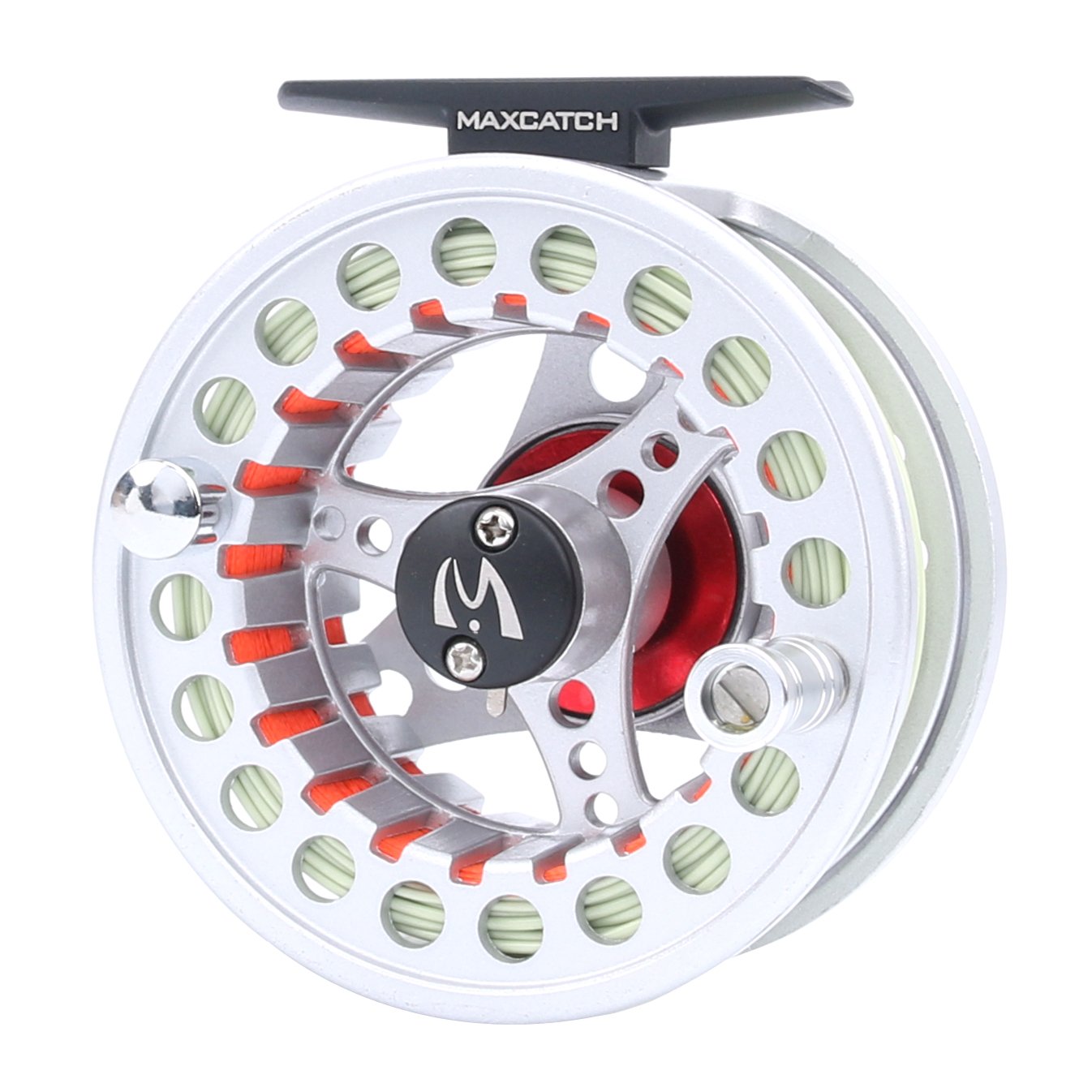 M MAXIMUMCATCH Maxcatch ECO Large Arbor Fly Fishing Reel (3/4wt 5/6wt 7/8wt) and Pre-Loaded Fly Reel with Line Combo