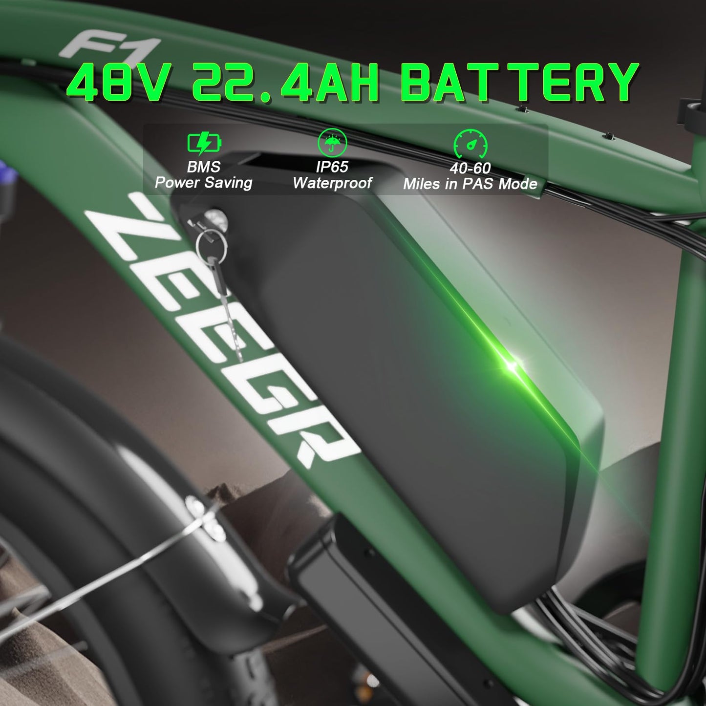 Electric Bike for Adults, 2000W 26” Fat Tire Electric Bike, 35MPH AWD Dual Motor Electric Bicycles, 48V 22.4AH Battery Fast Ebikes Dual Hydraulic Brakes