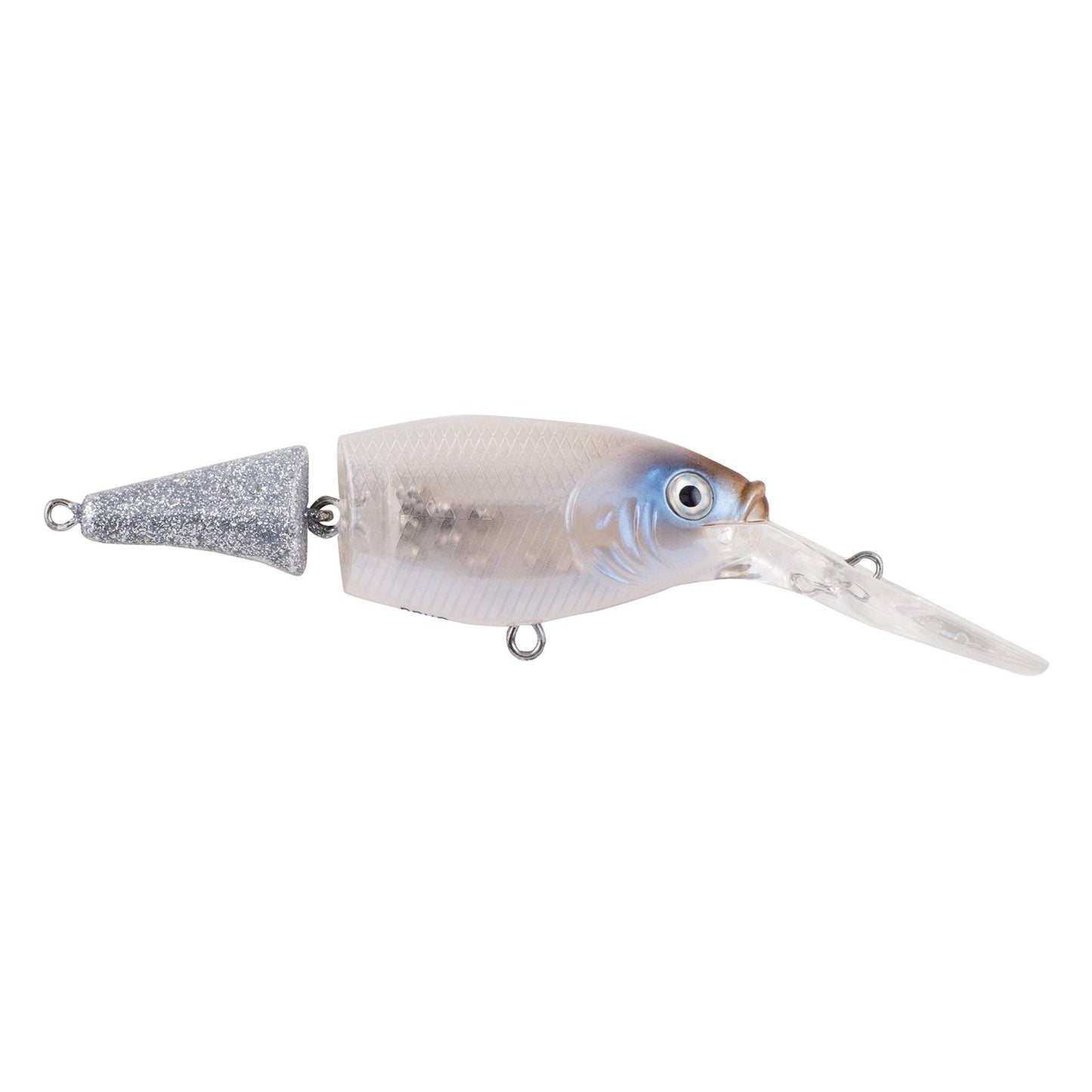 Berkley Flicker Shad Jointed Crankbait, 2 Pack, Red Tiger, 1/3 oz, 2 3/4in, 7'-9' Dive Depth