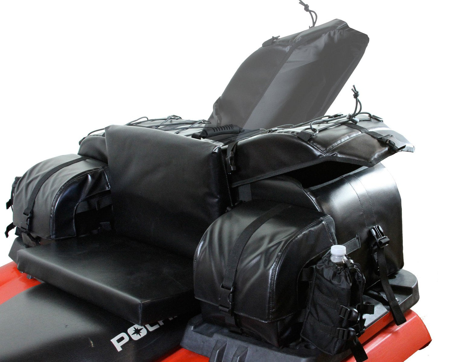 Arch Series Oversized Rear Rack Utility Pack, Padded ATV Cargo Bag - Kings Mountain Shadow Camo