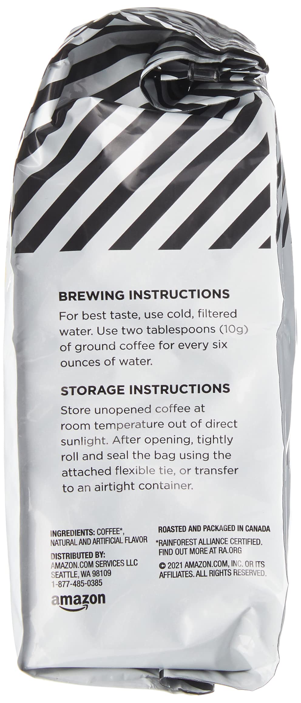 Amazon Fresh, Colombia Ground Coffee, Medium Roast, 32 Oz