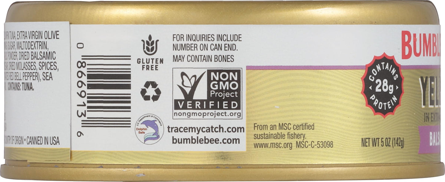 Bumble Bee Prime Atlantic Salmon, 5 oz Can - Premium Salmon - 24g Protein per Serving - Gluten Free & Kosher