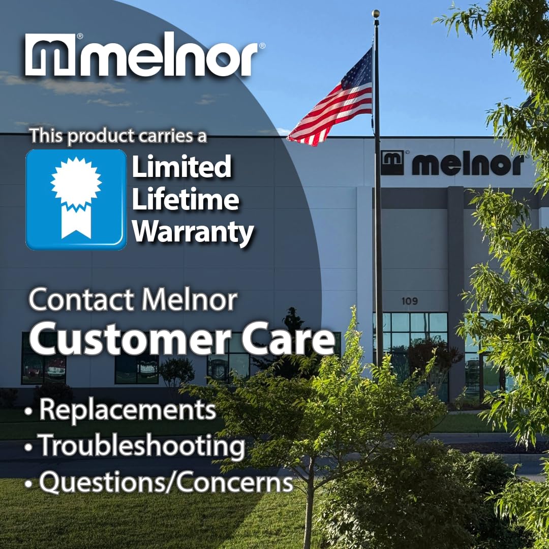 Melnor 65167AMZ XT Turbo Oscillating Sprinkler, 4,500 sq. ft., Quick Connect Bundle, 3-Way Adjustable, Black, Yellow