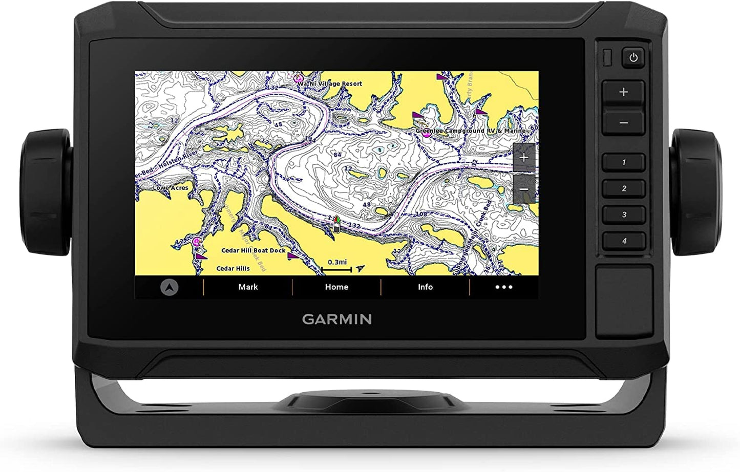 Garmin ECHOMAP UHD2 64sv Chartplotter/Fishfinder Combo with US Coastal Maps w/o Transducer [010-02681-00]