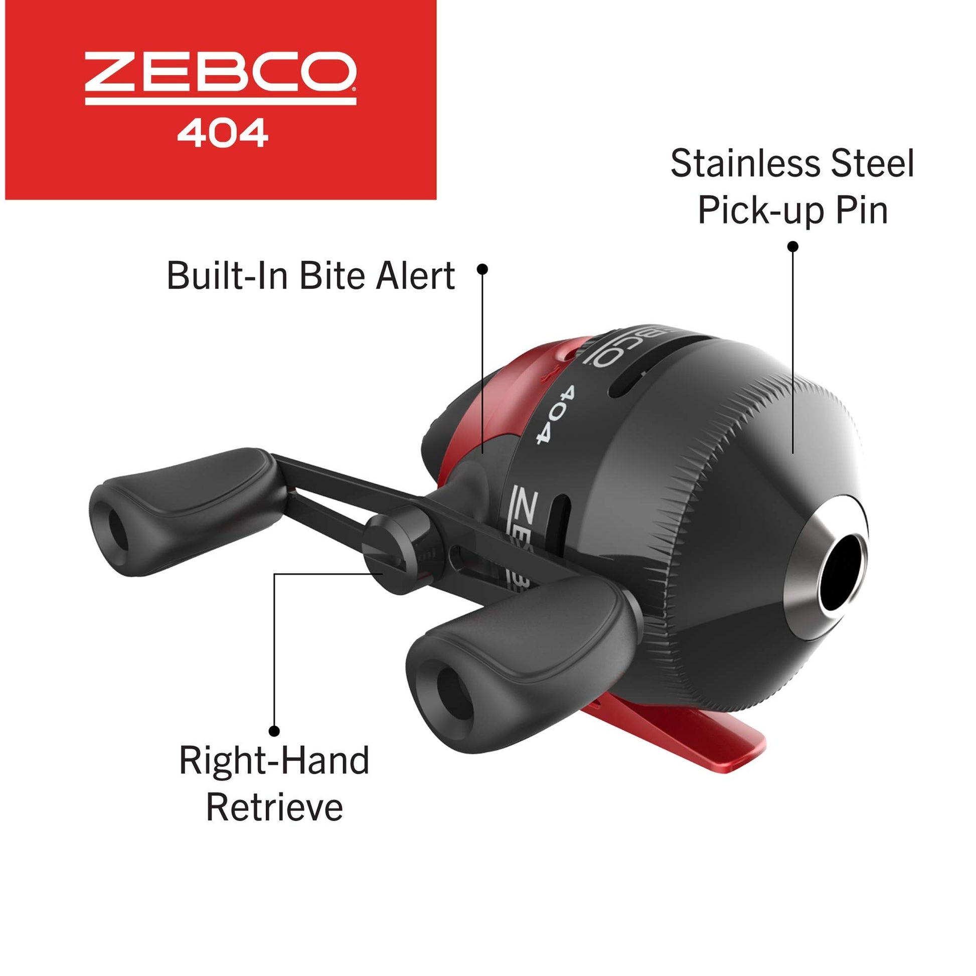 Zebco 202 & 404 Spincast Combo Bundle