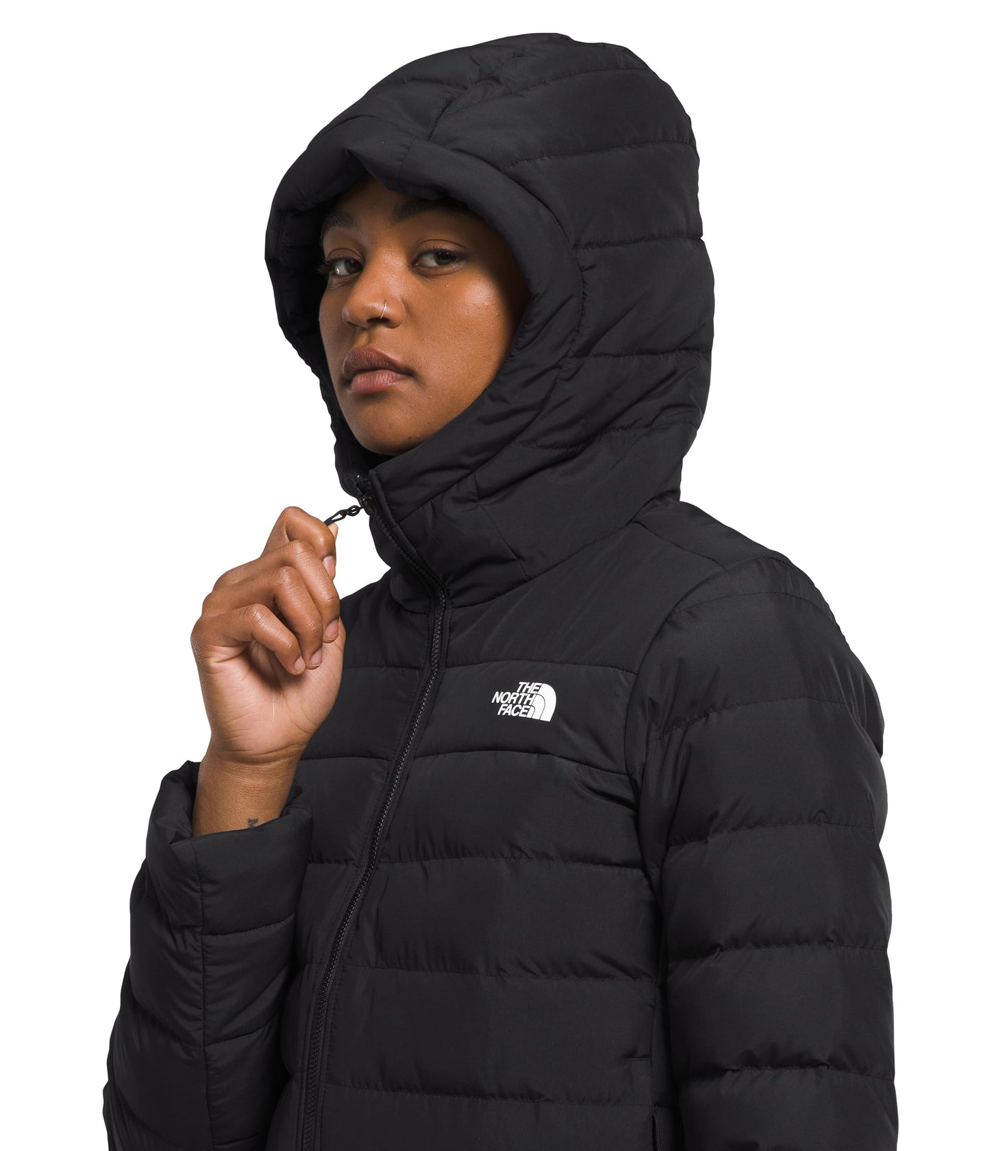 THE NORTH FACE Women's Aconcagua 3 Hooded Jacket | Insulated, Wind & Water Resistant, Attached 3 Piece Hood With Cinch Cord