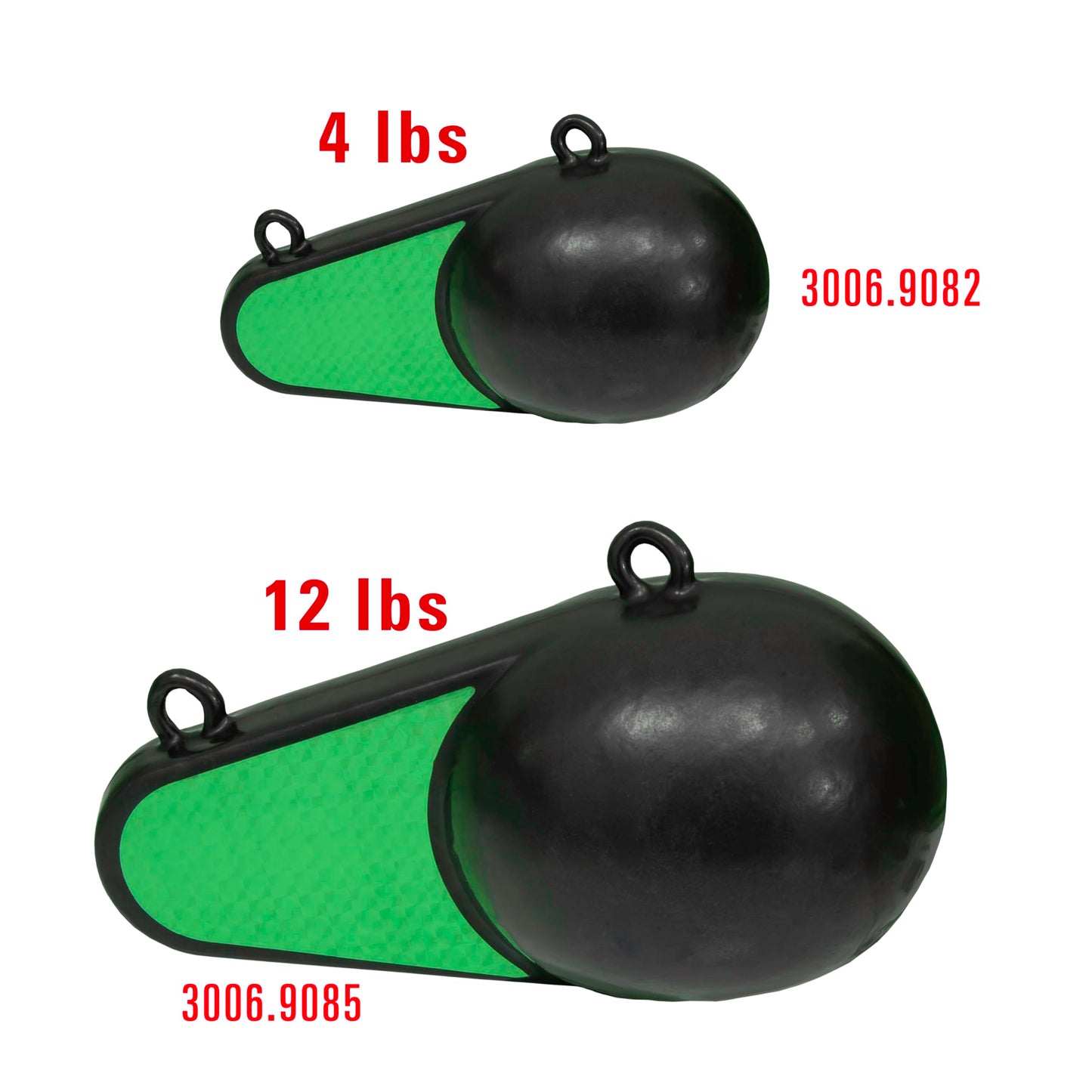 Extreme Max Coated Keel-Style Downrigger Weight