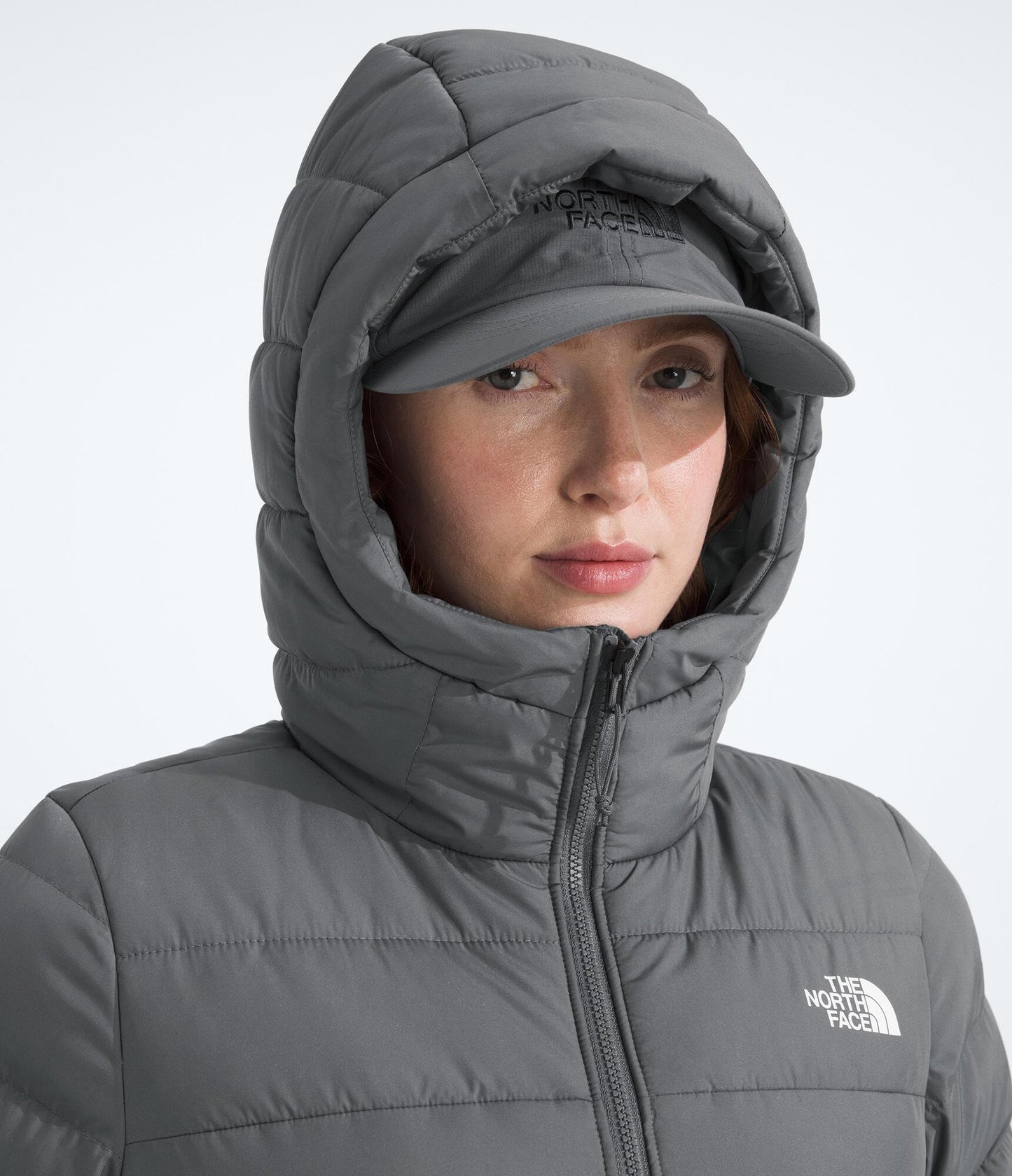 THE NORTH FACE Women's Aconcagua 3 Hooded Jacket | Insulated, Wind & Water Resistant, Attached 3 Piece Hood With Cinch Cord