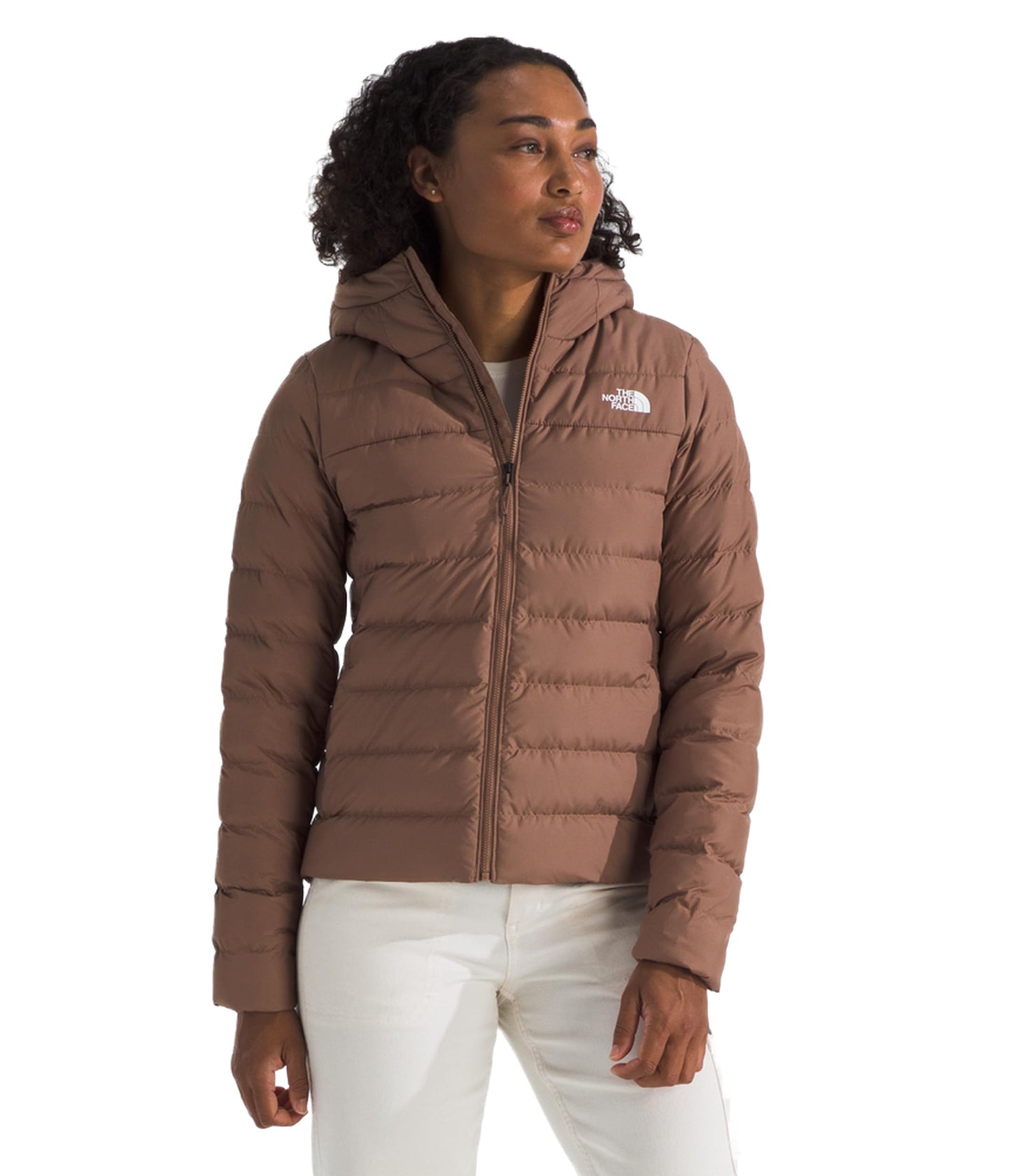THE NORTH FACE Women's Aconcagua 3 Hooded Jacket | Insulated, Wind & Water Resistant, Attached 3 Piece Hood With Cinch Cord