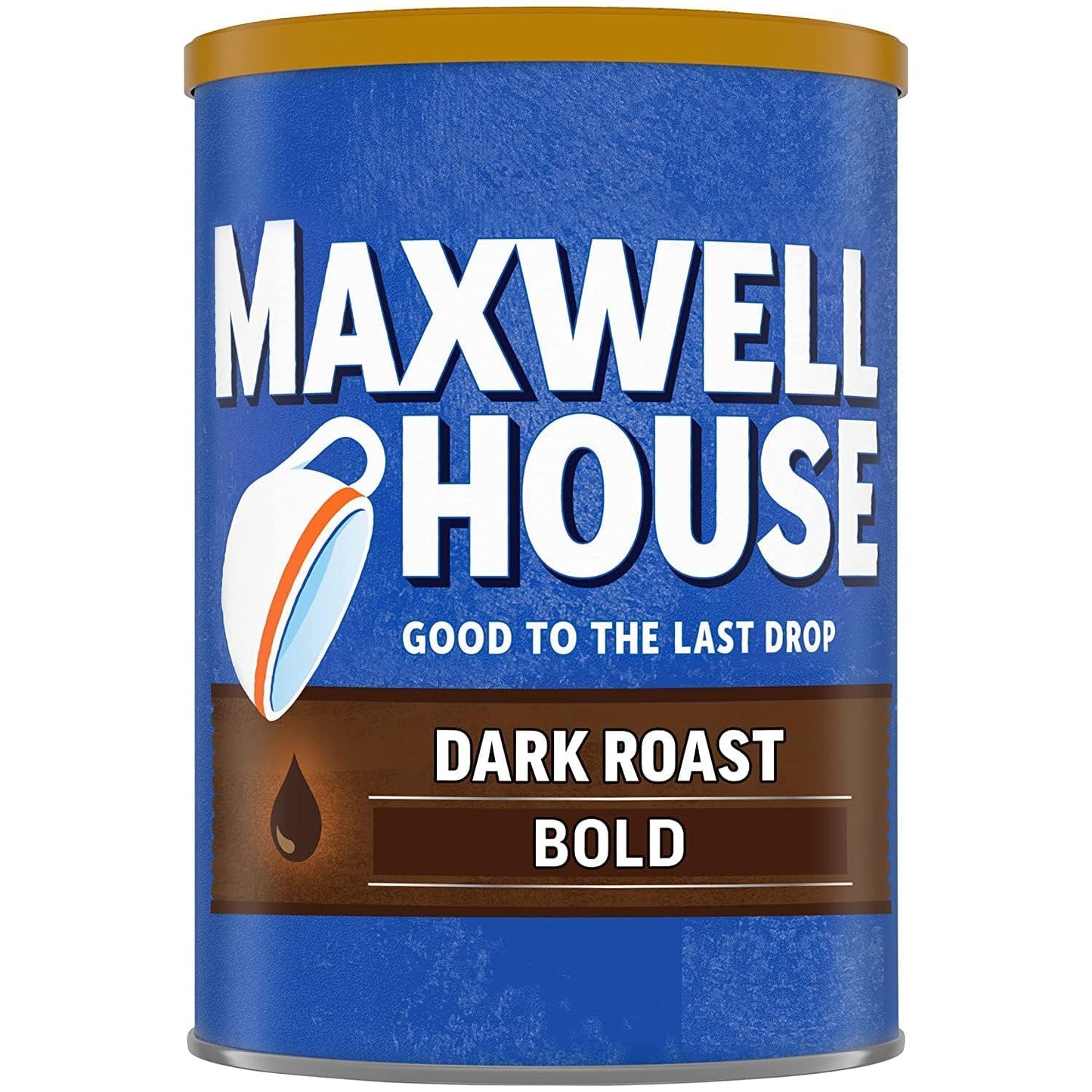 Maxwell House Breakfast Blend Mild Roast Ground Coffee, 38.8 oz Canister