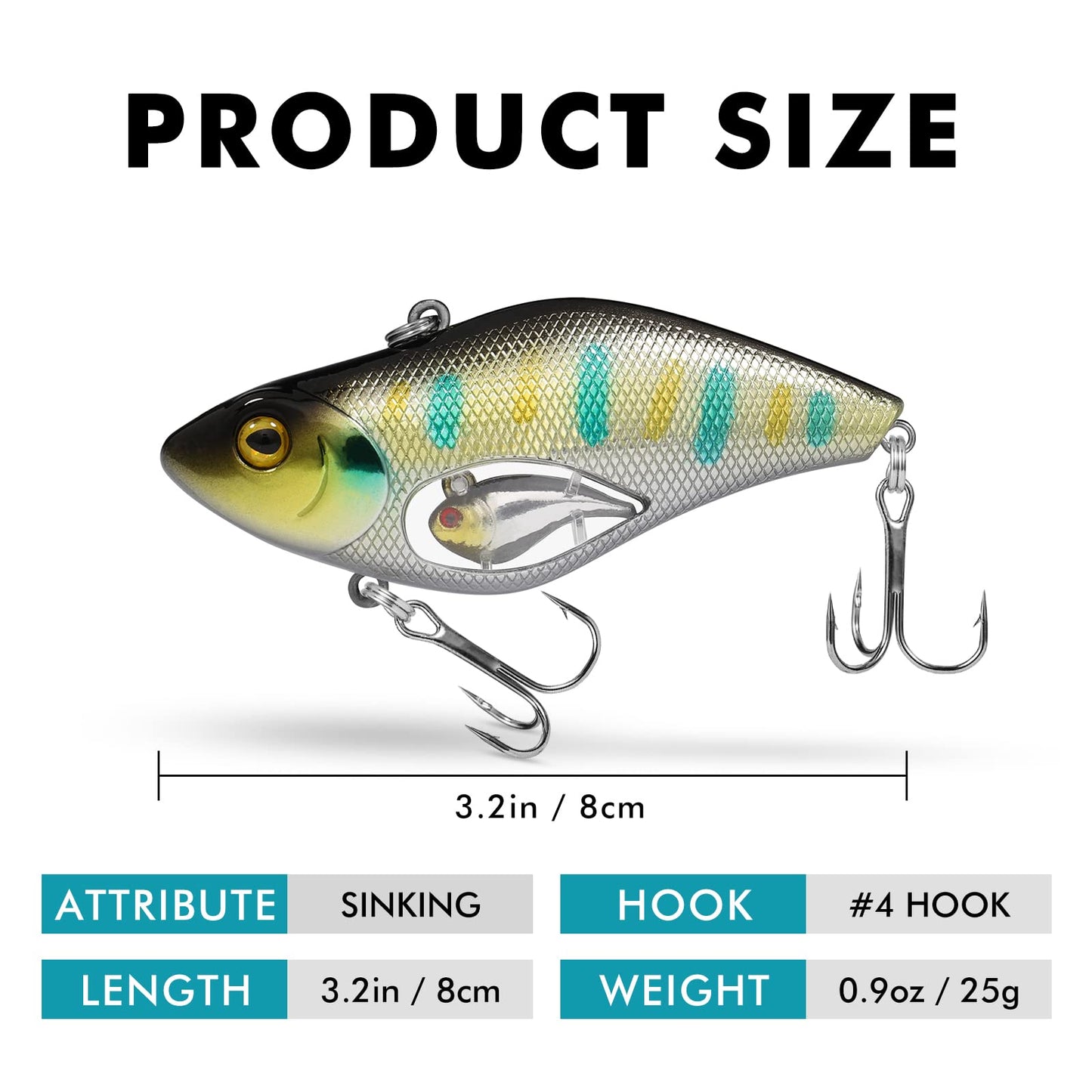 TRUSCEND Swimmax for Saltwater and Freshwater, Realistic Fishing Lures for Bass Trout Crappie Walleye Pike Bluegill Salmon, Swimbait for Bass Fishing, Amazing Fishing Gear Gifts for Family Fishing