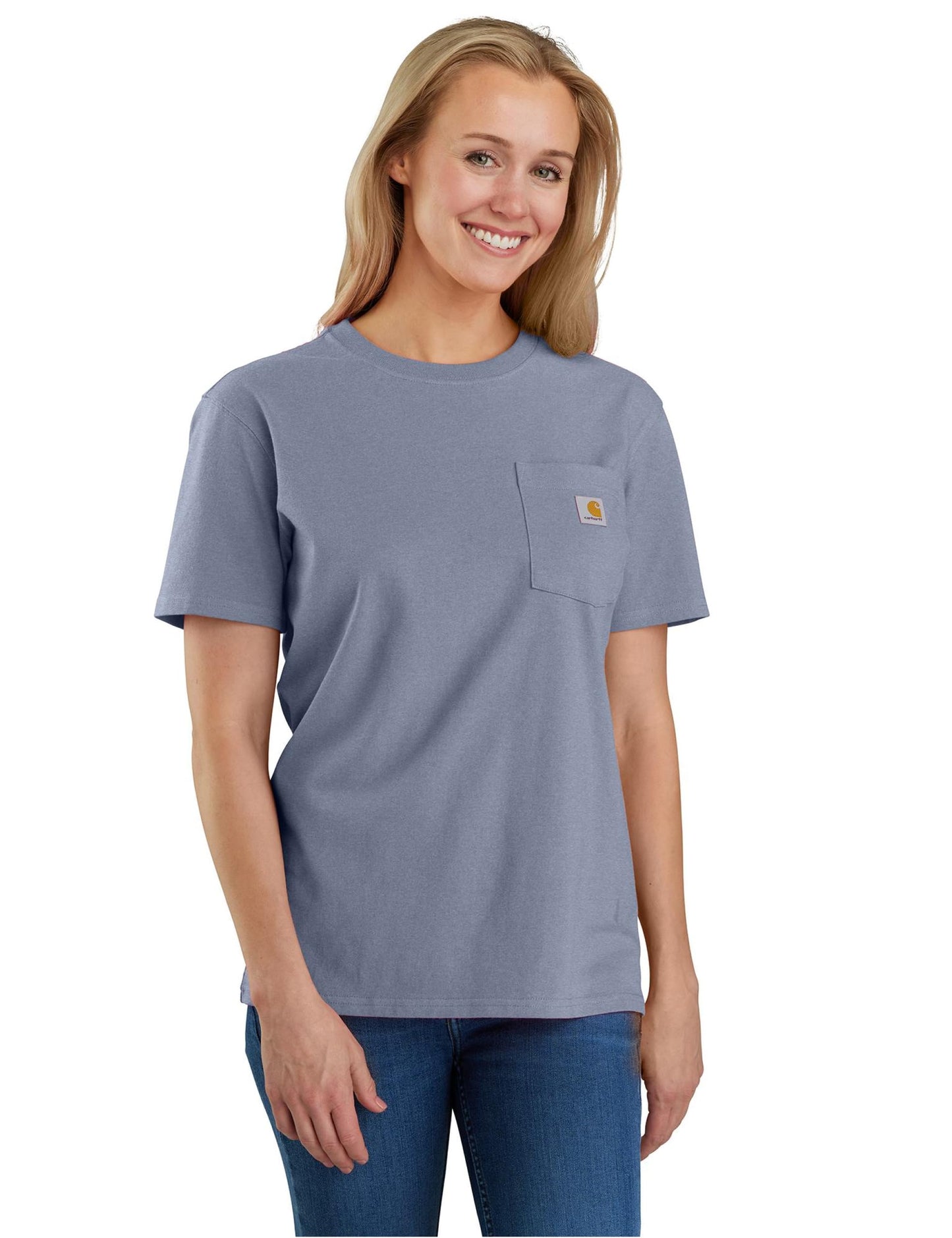Carhartt Women's Loose Fit Heavyweight Short-Sleeve Pocket T-Shirt