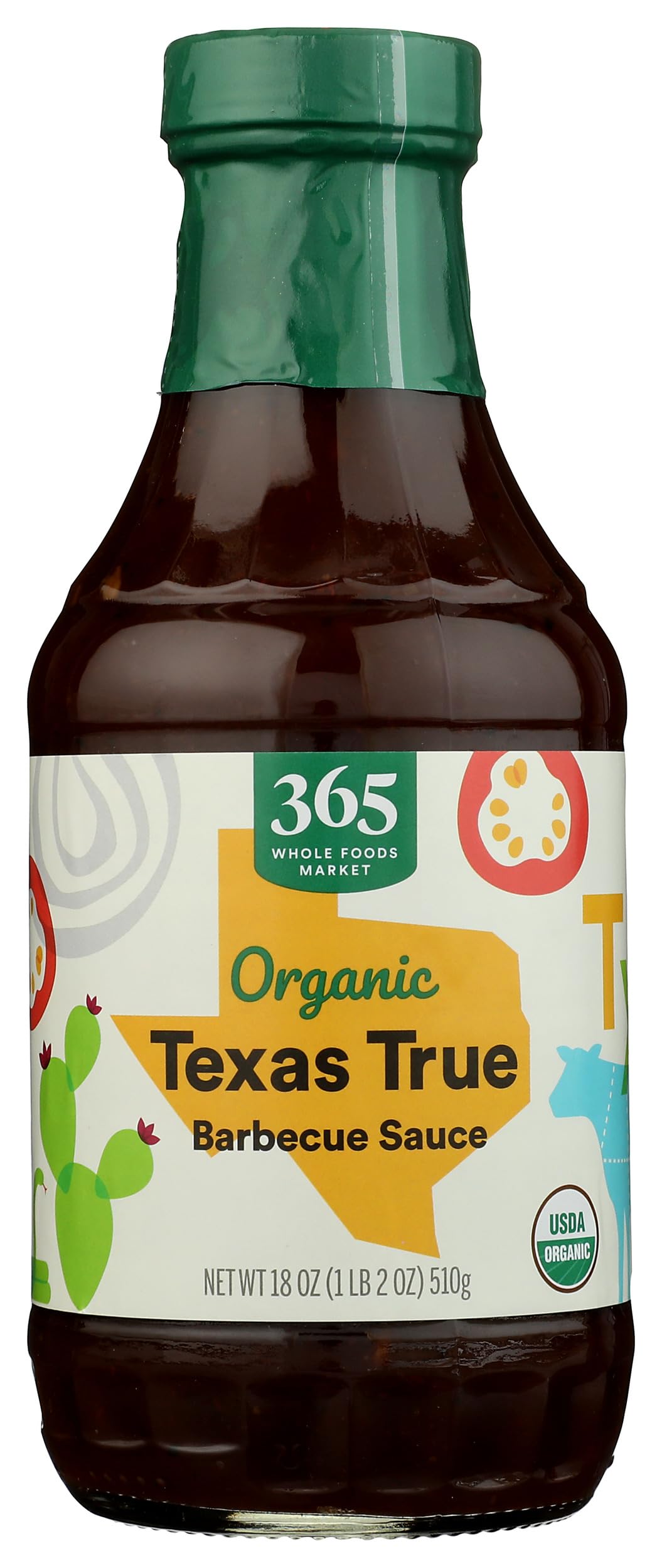 365 by Whole Foods Market, BBQ Sauce Kansas City Organic, 18 Ounce
