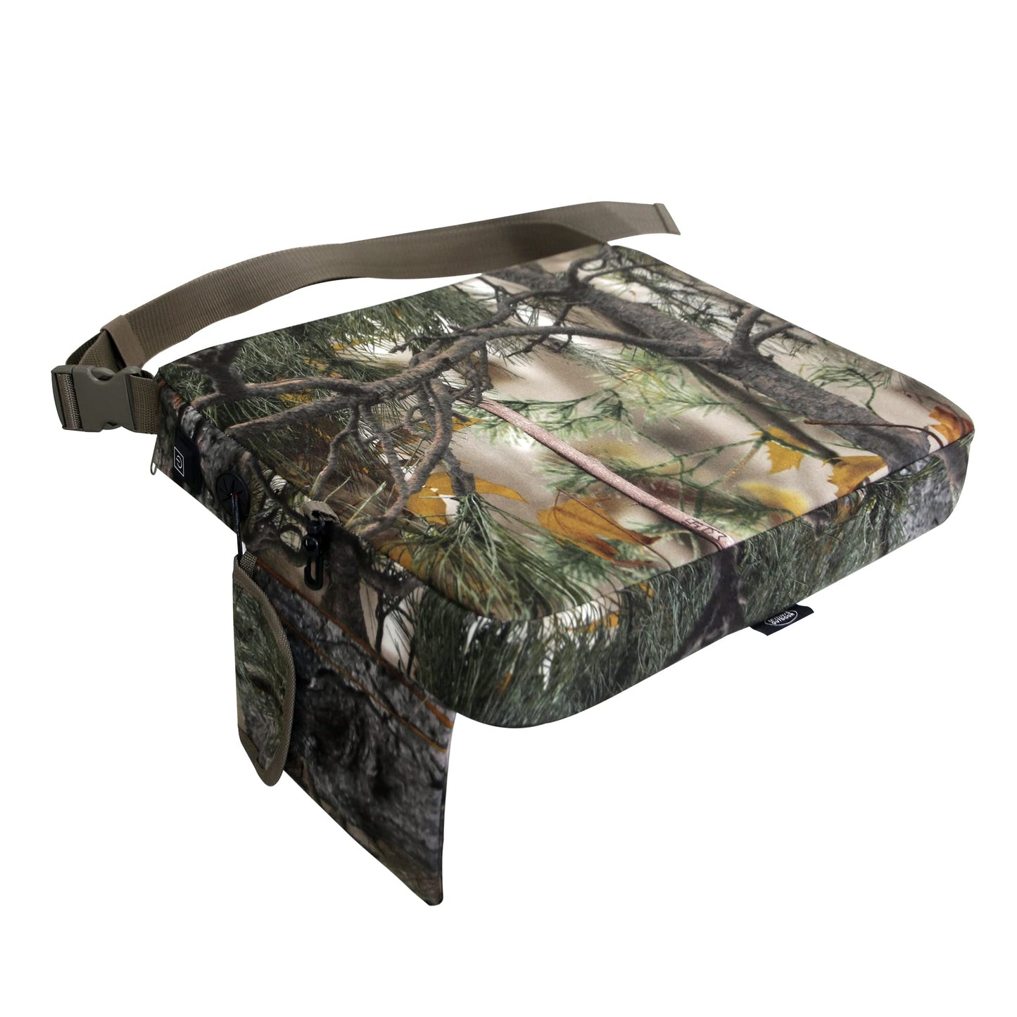 MDSTOP Heated Hunting Seat Cushion, Waterproof Seat Pads for Tree Stand & Ladder Stand, for Hunting, Ice Fishing,Hiking, Camping(Battery not Included)