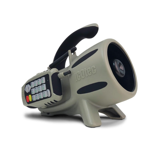 Icotec 350+ Electronic Predator Call - Includes Programmable SD Card - Coyote Hunting, Fox Hunting, Raccoon Hunting and More
