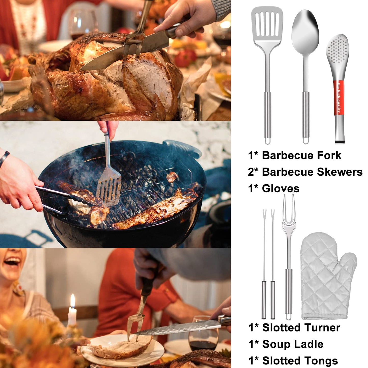 35 Pcs Camping Kitchen Utensil Set Outdoor Kitchen Gear, Outdoor Cooking and Grilling Utensil Travel Set Perfect for Camping Accessories Cooking, RV Camp. Camping, BBQs, Parties and More