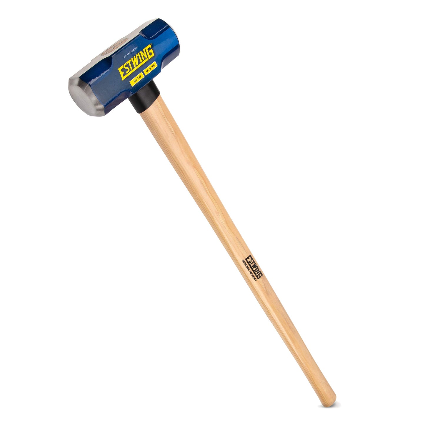 Estwing 16-Pound Hard Face Sledge Hammer for Demolition/Stake Driving, 50-55 HRC, 36-Inch Fiberglass Handle, Overstrike Protection, Textured Grip