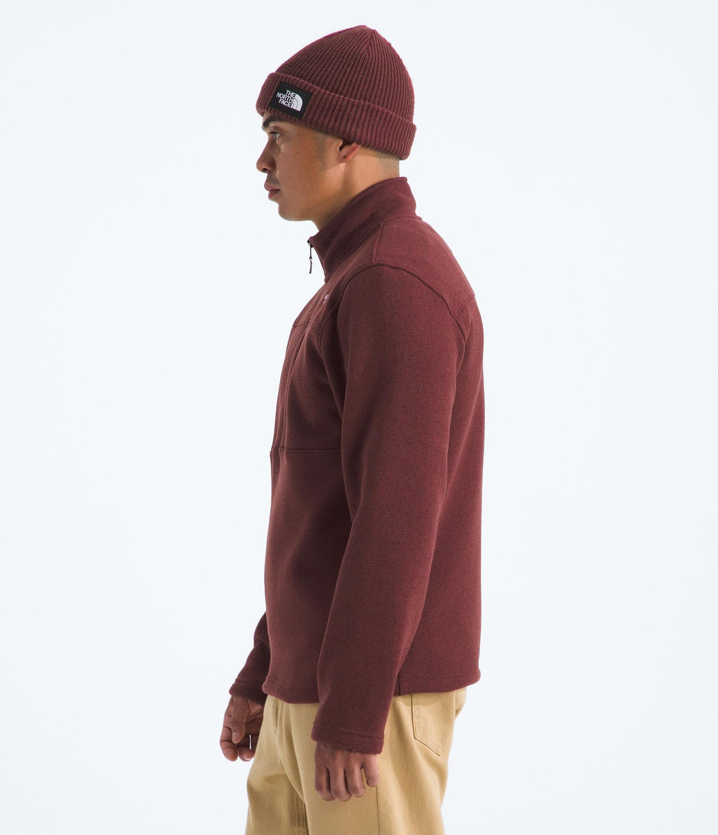 THE NORTH FACE Men's Gordon Lyons Quarter Zip Jacket | Cold Weather Top With Chest Pocket