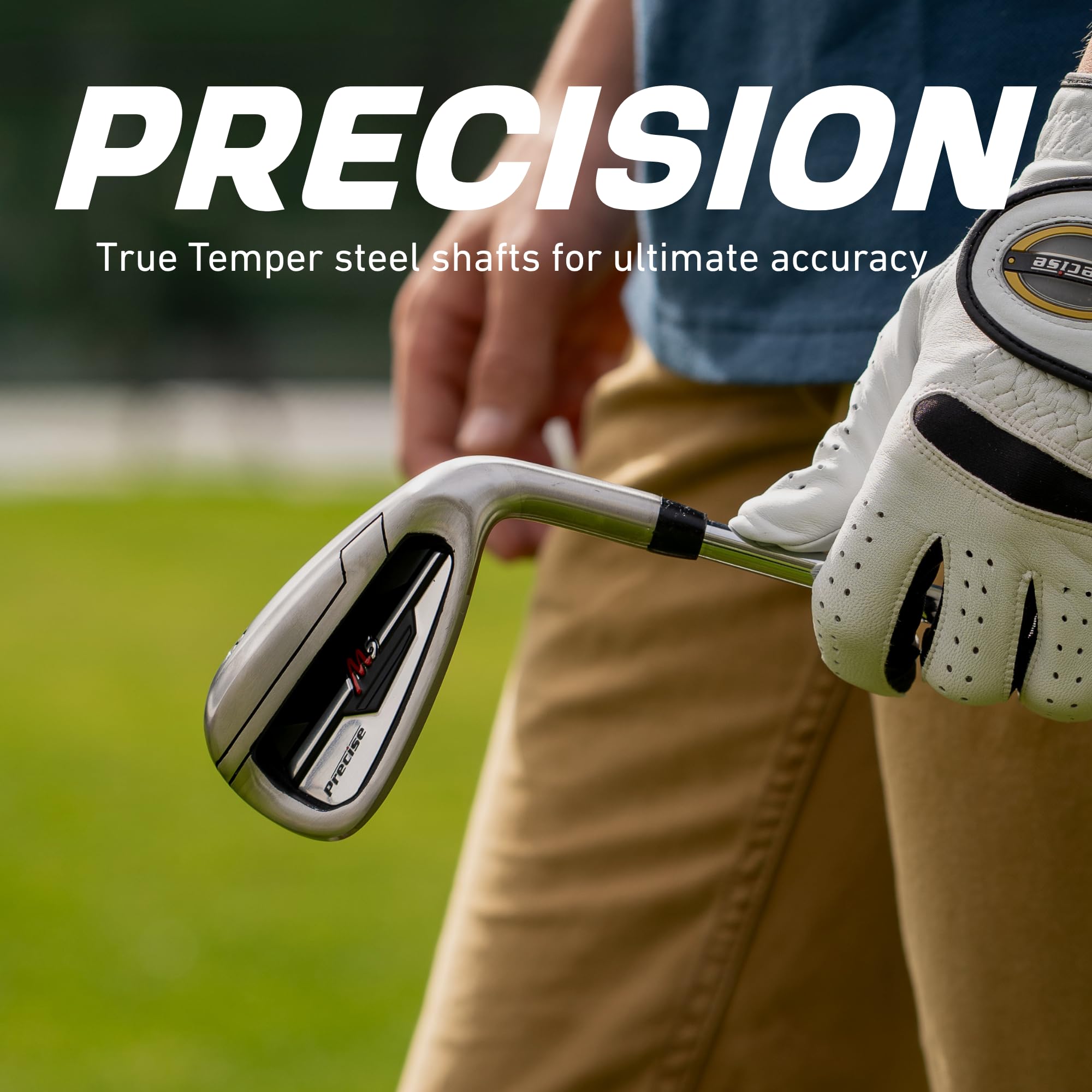 中古　Precise M5 メンズ ゴルフクラブパッケージセット一部入れ替え Precise M5 Golf Clubs Set for Men | Lighweight Graphite & True