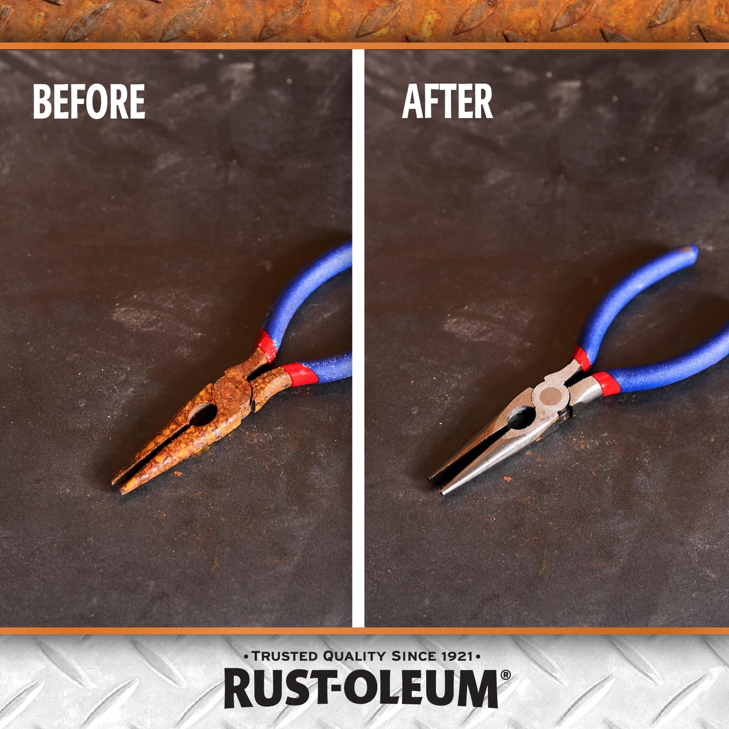 Rust-Oleum Rust Dissolver Trigger Spray Gel | Heavy-Duty Corrosion Remover for Metal Tools, Cars, Bikes, Grills, Bolts, Firearms & More | 32 oz