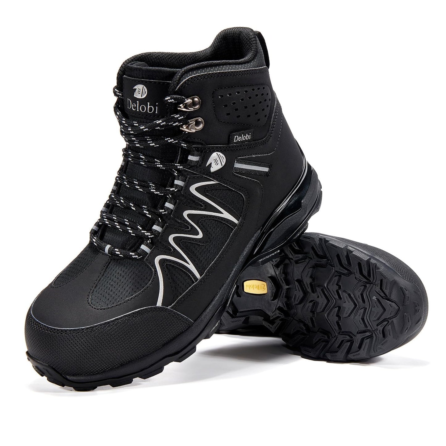 Steel Toe Work Boots for Women - Insulated Work Boots Steel Toe Sneakers Comfortable Construction Boot Lightweight Work & Safety Toe Shoes Gifts for Construction Workers for Work Construction