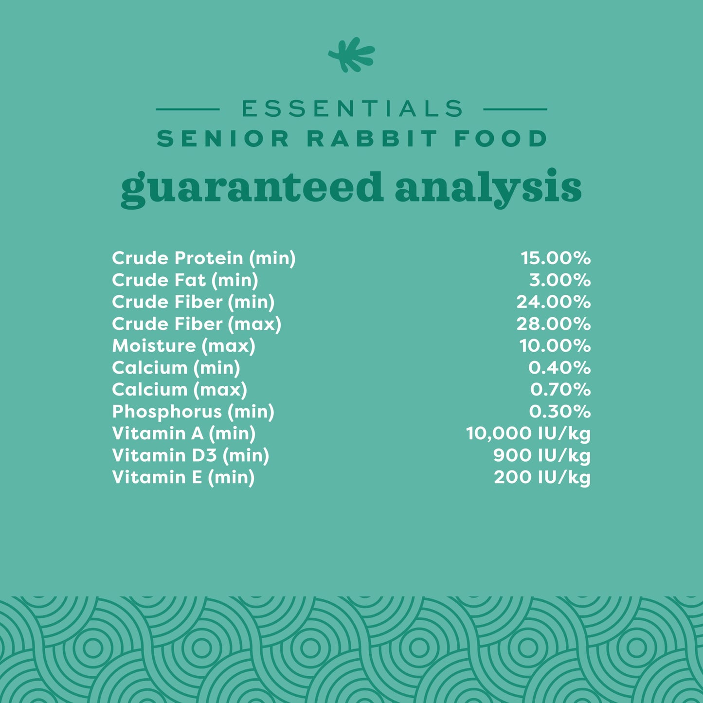 Oxbow Essentials Rabbit Food, Adult, Made with Oxbow Timothy Hay for Rabbit, Pet Pellets with Vitamins & Minerals, Small Animal Pet Products, Bunny Food, Made in USA, High Fiber, 10 lb. bag