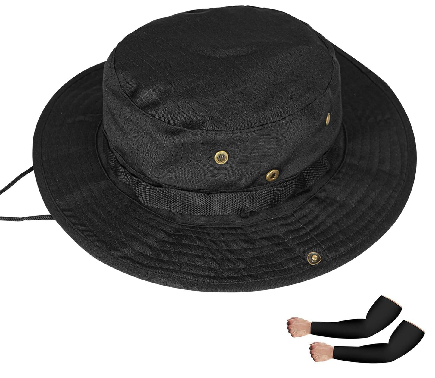 Sun Hats for Men Women Boonie Hat UPF 50+ Bucket Hat Wide Brim UV Protection Fishing Hiking Safari Outdoor Hats