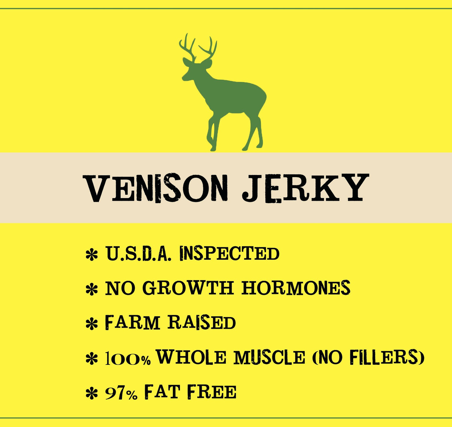 Jerky.com Original Buffalo Jerky 3-Pack - Exotic Jerky High Protein, Gluten-Free, All-Natural Exotic Snack - Premium Wild Game Meat - Perfect for Hiking, Camping, and On-the-Go 1.75oz (Pack of 3)