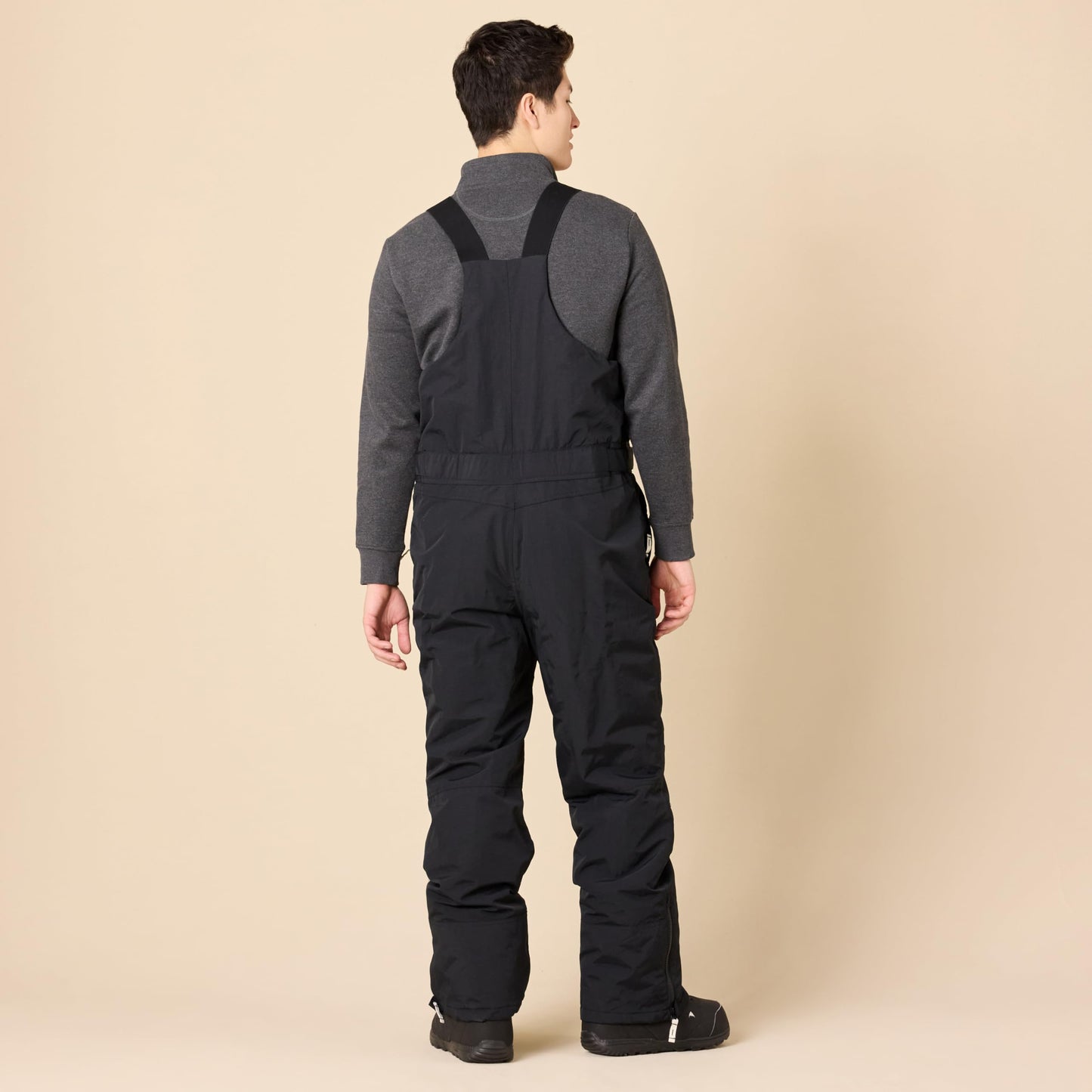 Amazon Essentials Men's Water-Resistant Insulated Snow Bib Overall