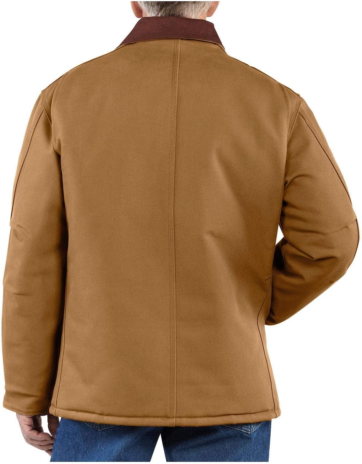 Carhartt Men's Loose Fit Firm Duck Insulated Traditional Coat