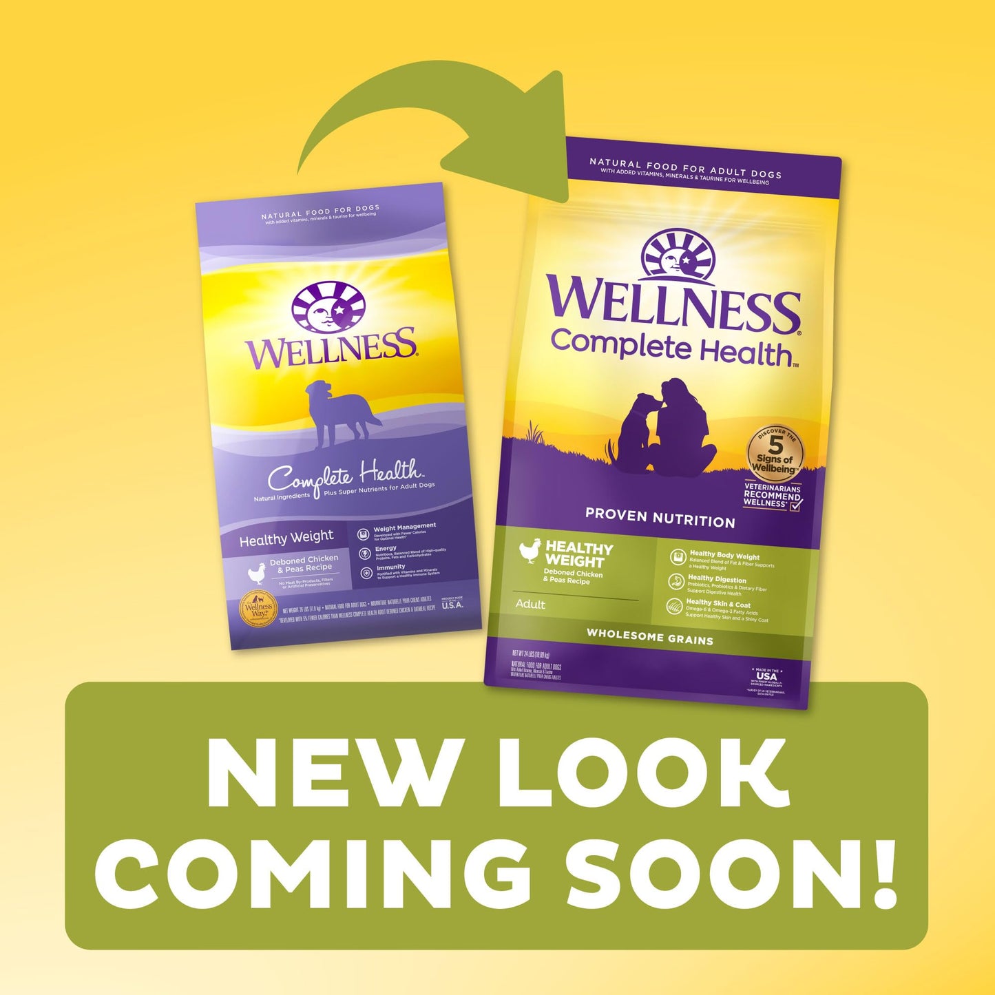Wellness Complete Health Dry Dog Food, Wholesome Grains, Natural, Lamb & Barley Recipe, (30-Pound Bag)
