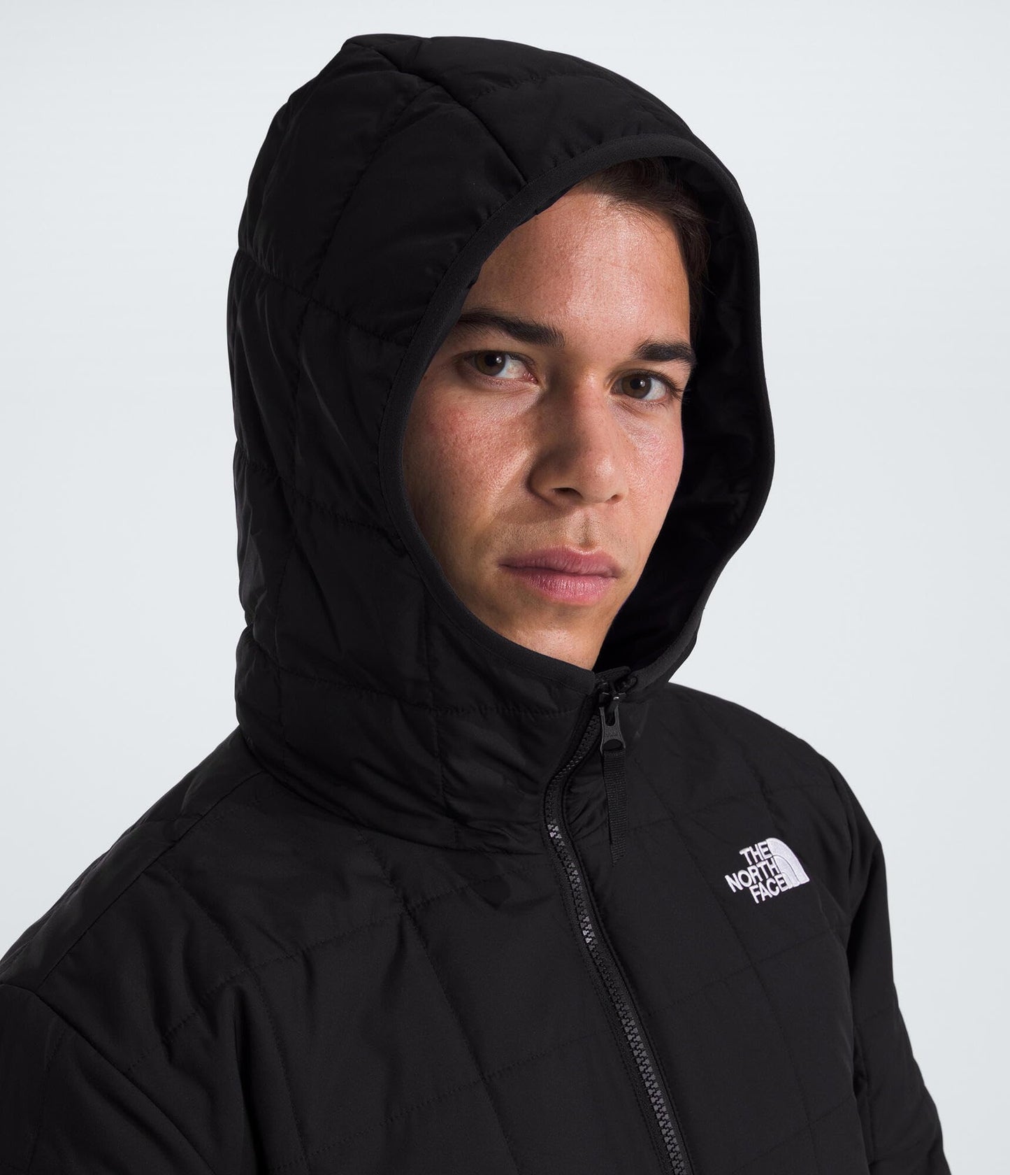 THE NORTH FACE Men's Junction Insulated Hoodie | Water Resistant With Heatseeker Insulation, 3-piece Hood & Zip Pockets