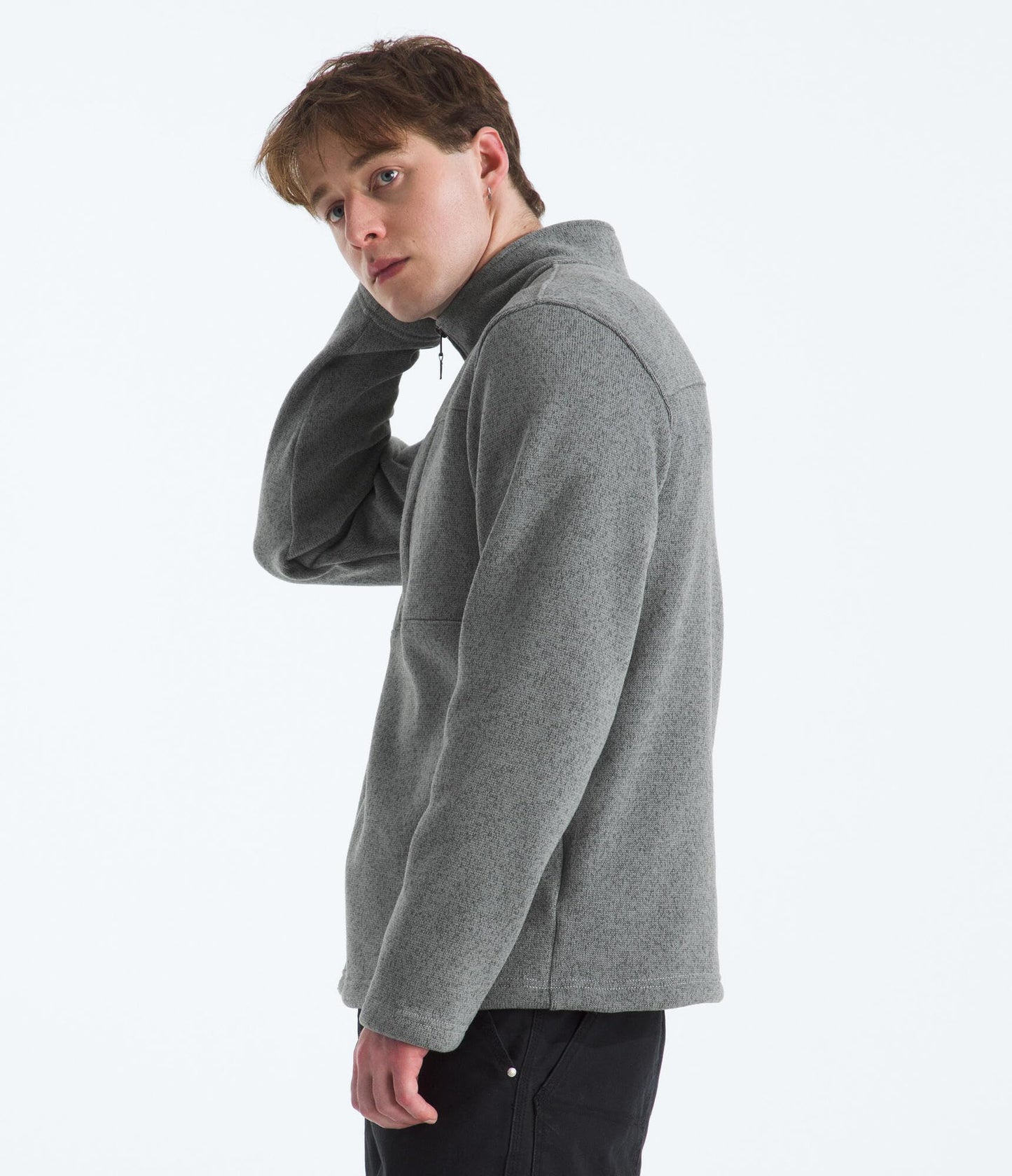 THE NORTH FACE Men's Gordon Lyons Quarter Zip Jacket | Cold Weather Top With Chest Pocket