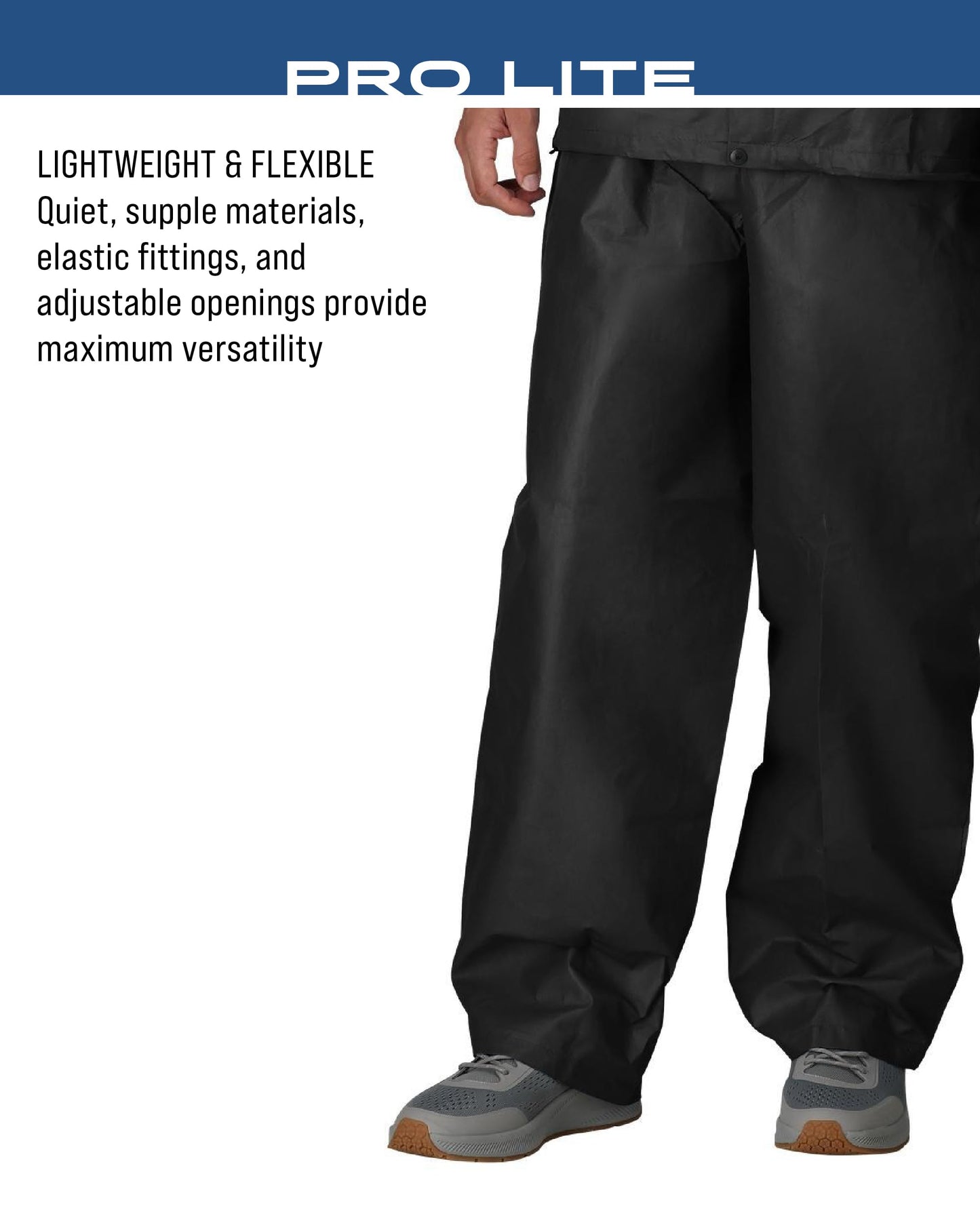 FROGG TOGGS Men's Pro Lite Rain Suit, Waterproof, Breathable, Dependable Wet Weather Protection