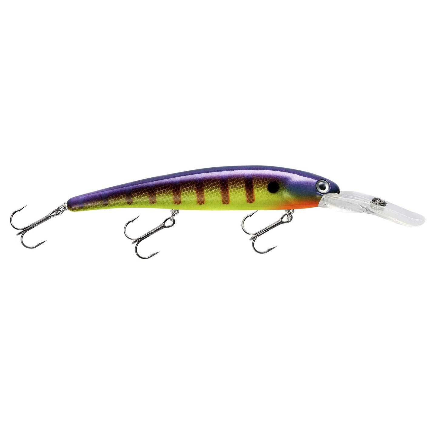 Bandit Lures 4 3/4-Inch Slender Minnow Jerkbait Trolls Up to 27 Feet Deep, Universal Color Patterns, 1 Piece