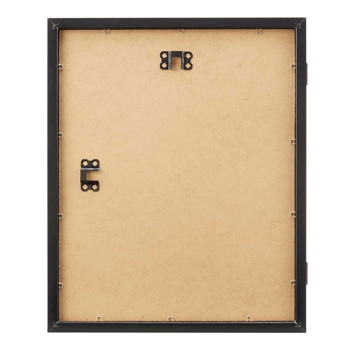 Amazon Basics Wood Front Loading Art Rectangular Frame, 10" x 12.5", Black
