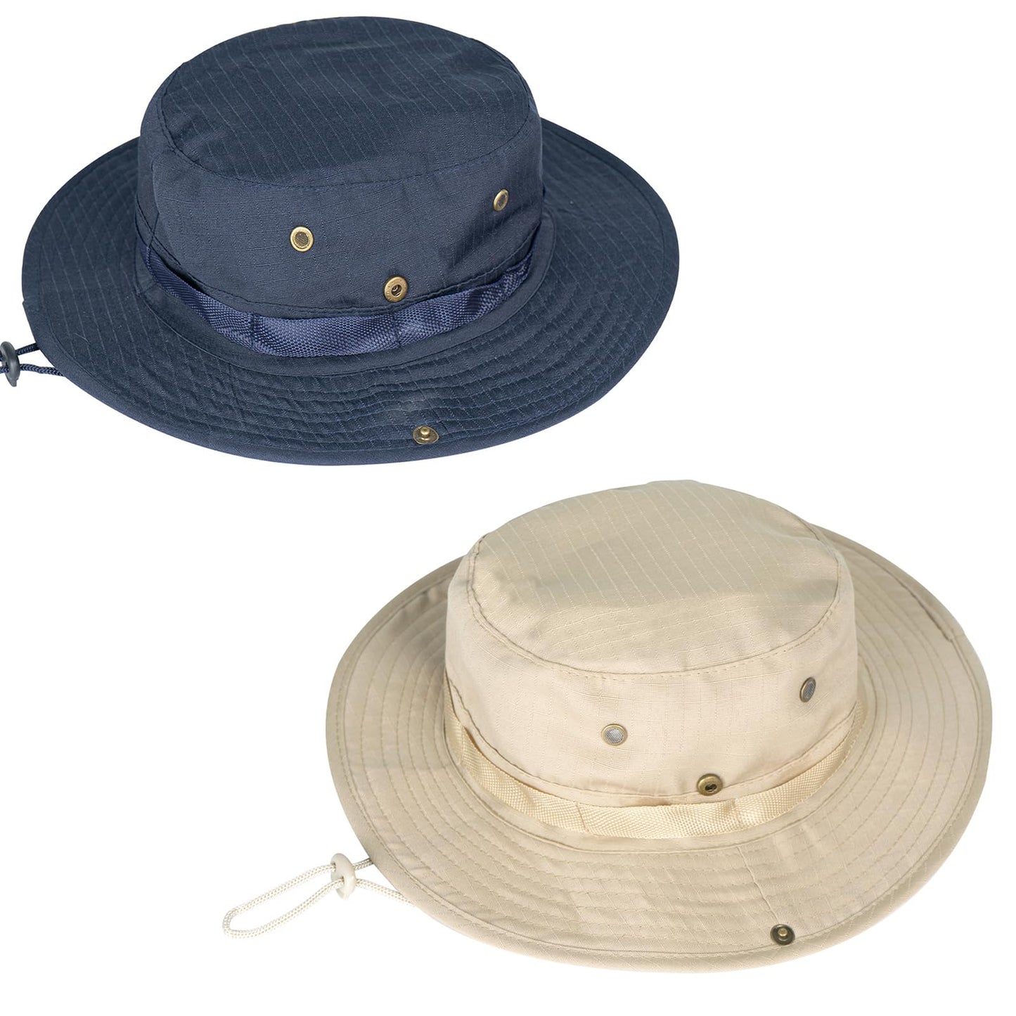 Sun Hats for Men Women Boonie Hat UPF 50+ Bucket Hat Wide Brim UV Protection Fishing Hiking Safari Outdoor Hats