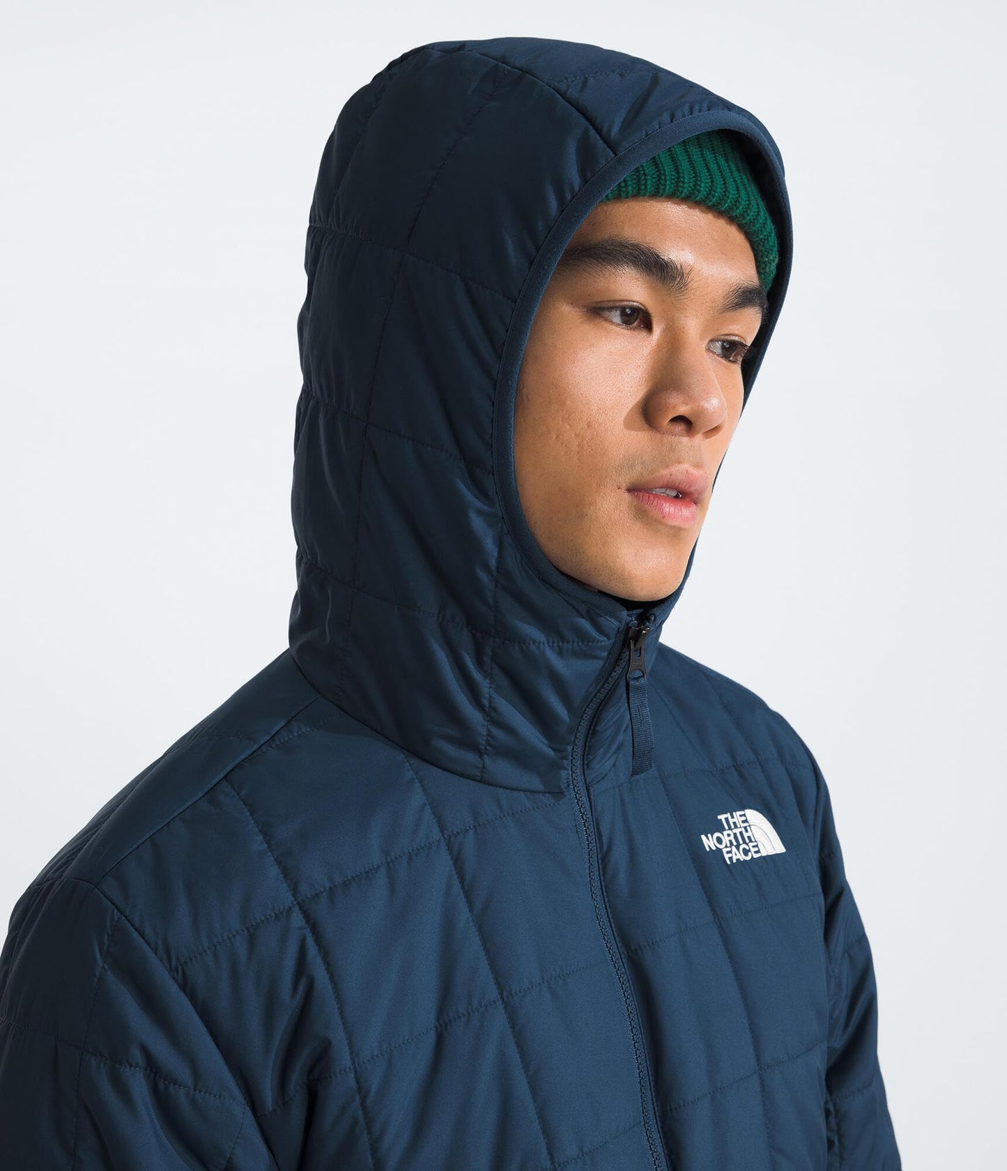 THE NORTH FACE Men's Junction Insulated Hoodie | Water Resistant With Heatseeker Insulation, 3-piece Hood & Zip Pockets