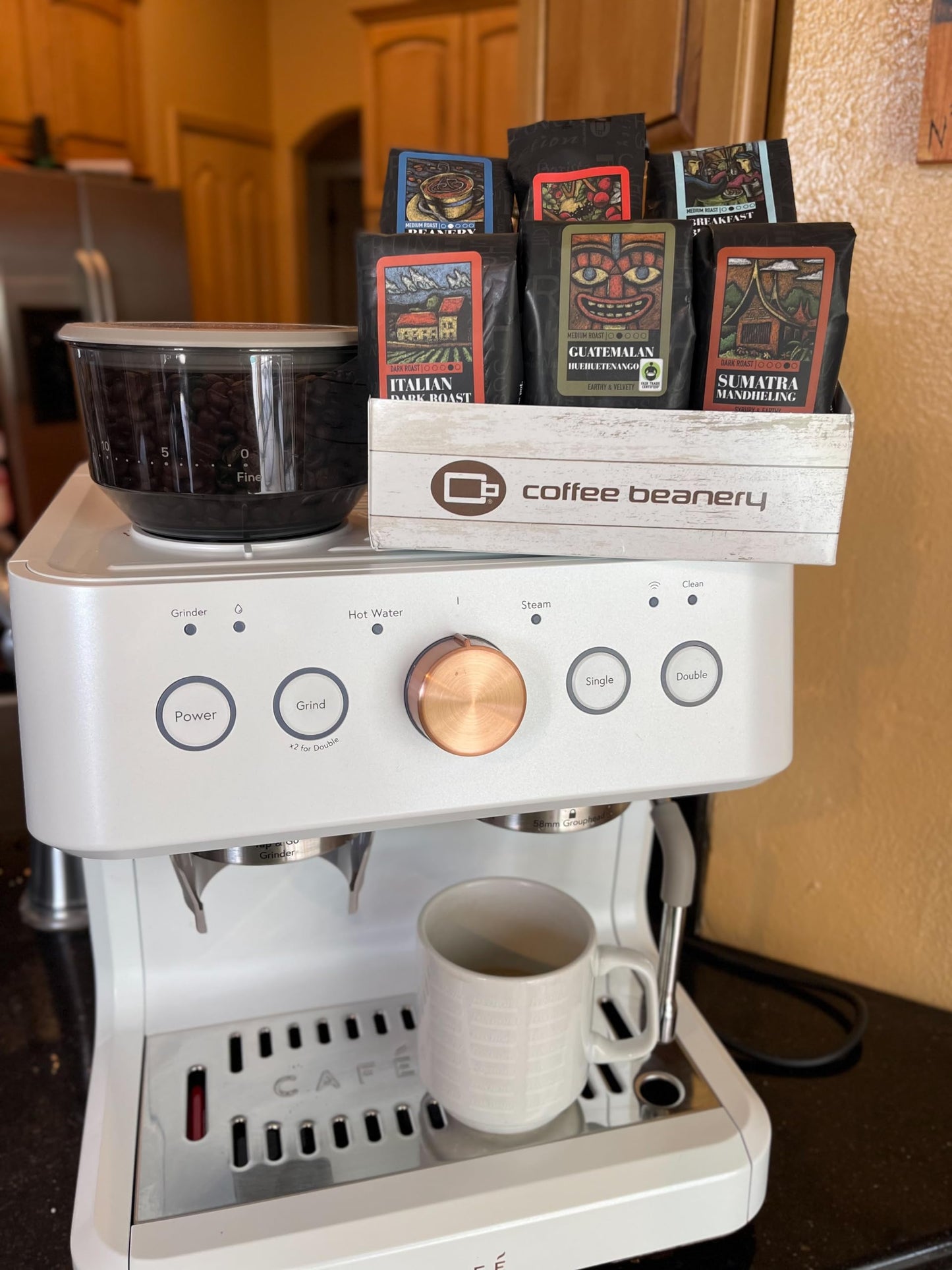 Indulgent Coffee Selection Gift Box | 100% Specialty Arabica Coffee | 12 Sample Bags of Medium Roast Ground Coffee