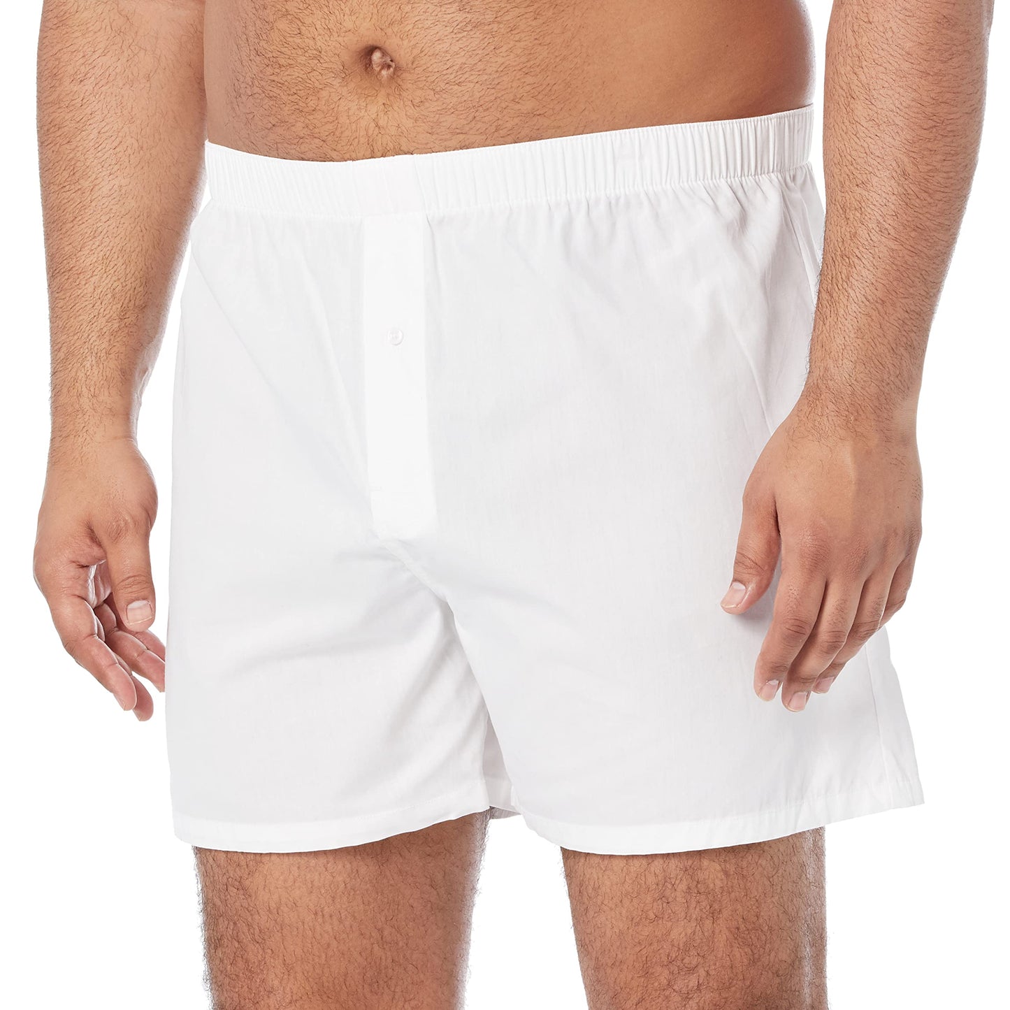 Amazon Essentials Men's Woven Cotton Boxer Short Underwear (Available in Big & Tall)