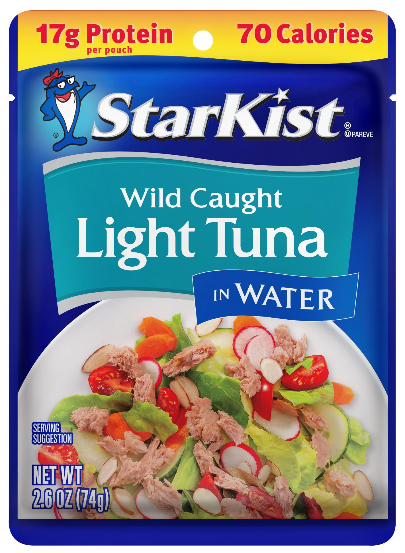 StarKist Chunk Light Tuna in Water, 2.6 Oz, Pack of 24