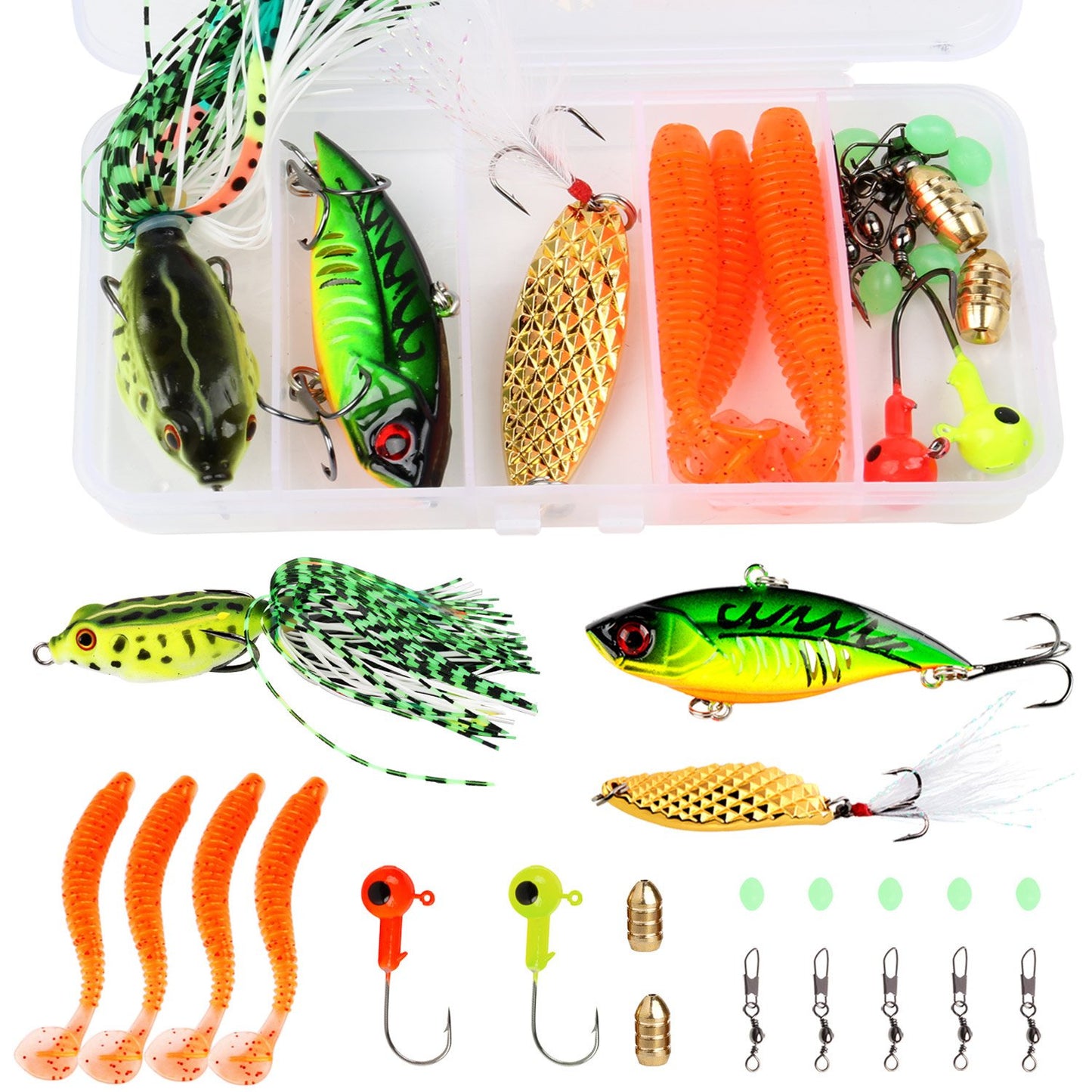 Sougayilang Fishing Rod Reel Combo with Telescopic Fishing Pole Spinning Reel Carrier Bag