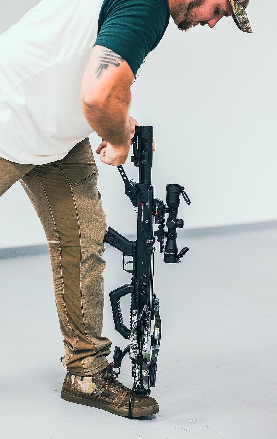 Killer Instinct Fatal-X Crossbow with RDC Crank Pro Package. The Best Narrow Limb Crossbow for Hunting!