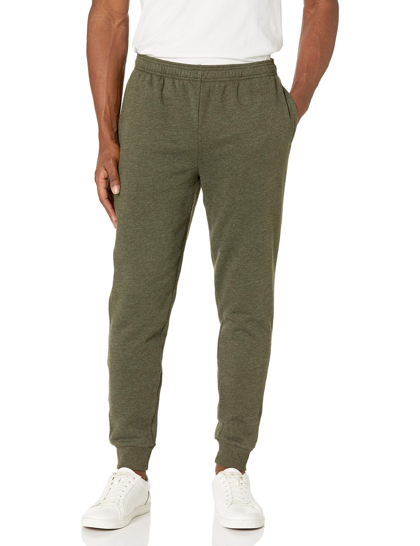 Amazon Essentials Men's Relaxed-Fit Fleece Joggers Sweatpants
