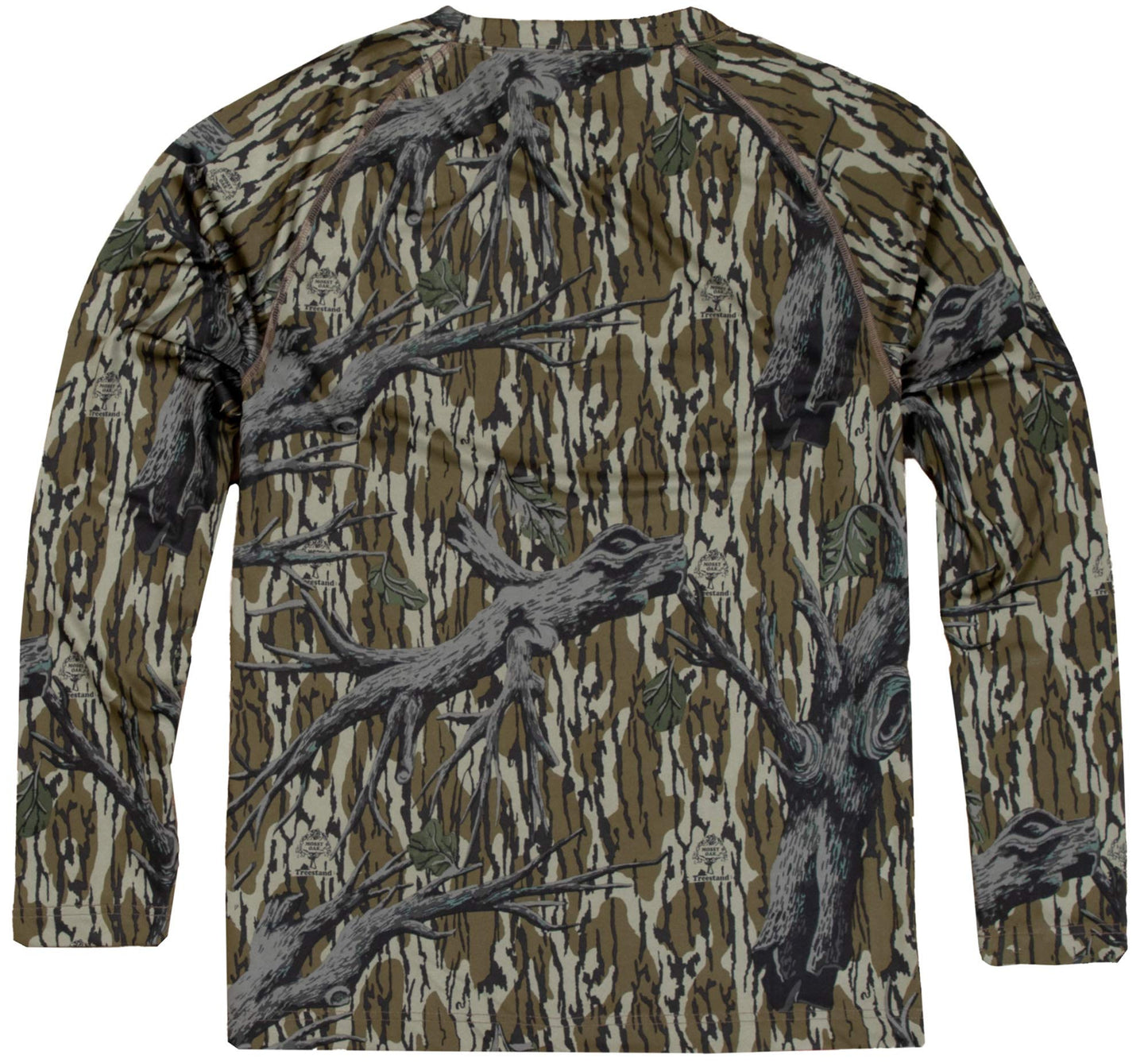 Mossy Oak Camo Hunting Shirts for Men Long Sleeve