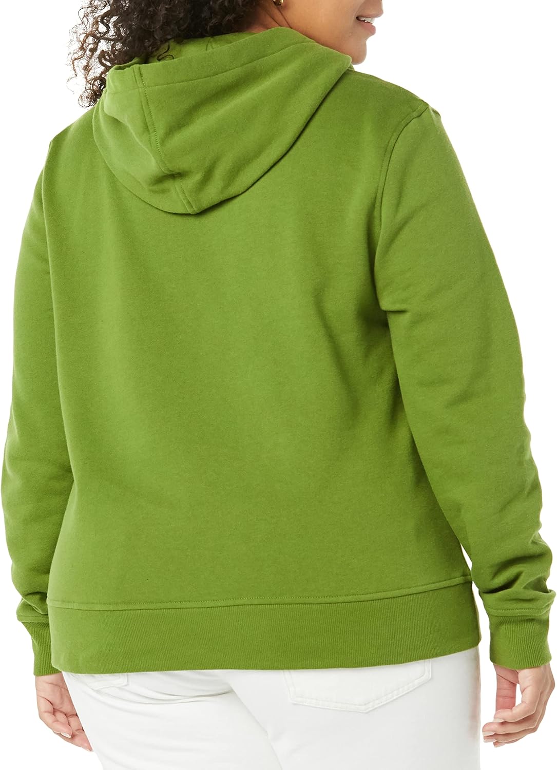 Amazon Essentials Women's Classic-Fit Long-Sleeve V-Neck Hooded Sweatshirt - Discontinued Colors